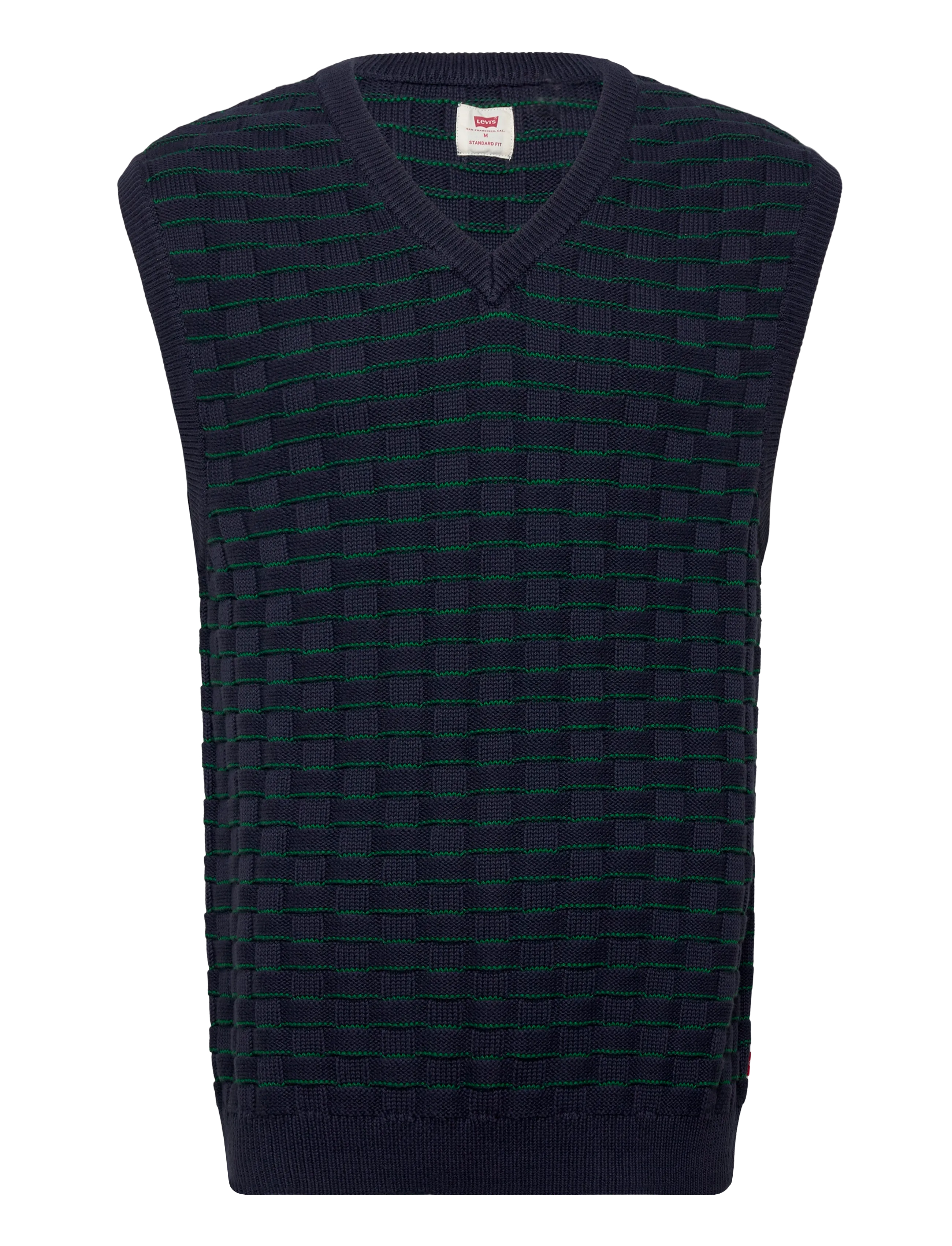 Levi's® SKYLINE SWEATER VEST BASKETWEA - Gestrickte westen - BLUES / navy