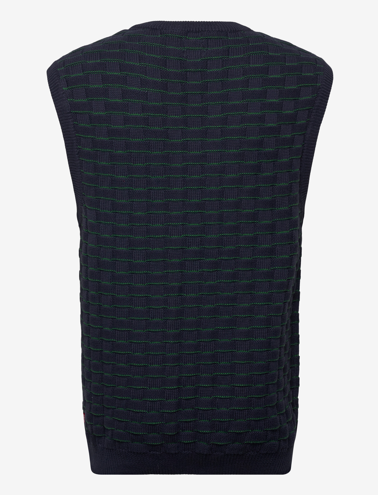 Levi's® - SKYLINE SWEATER VEST BASKETWEA - knitted vests - blues - 2