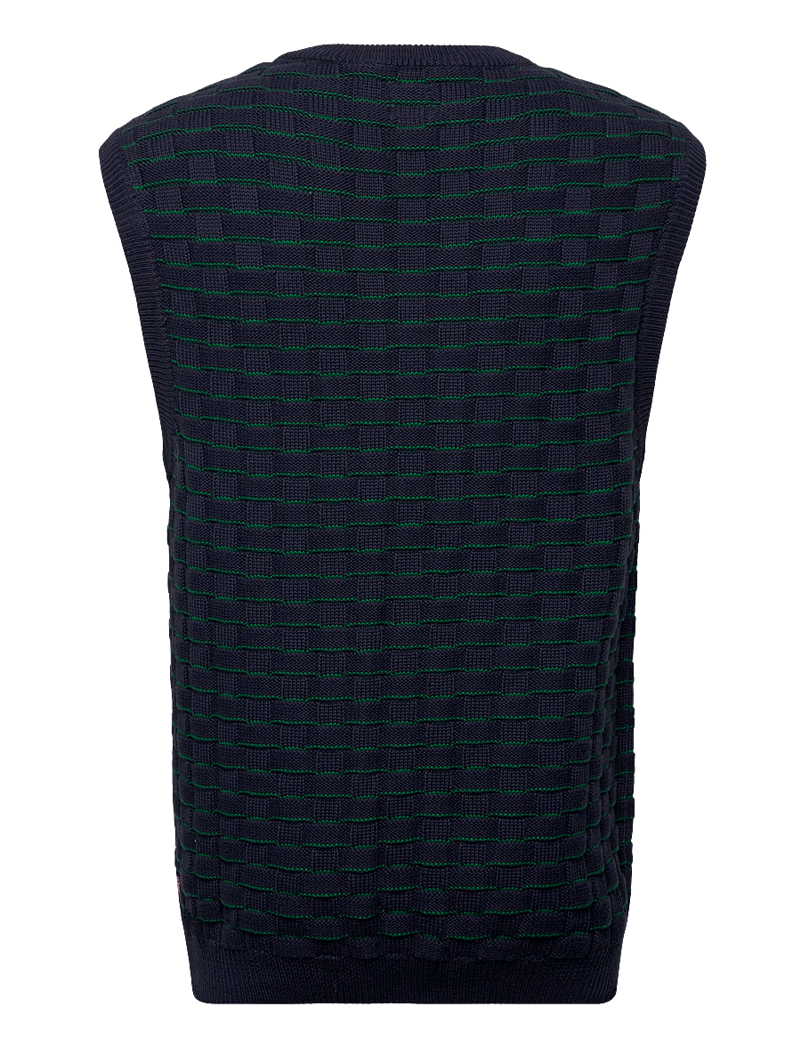 Levi's® - SKYLINE SWEATER VEST BASKETWEA - strickwesten - blues - 2