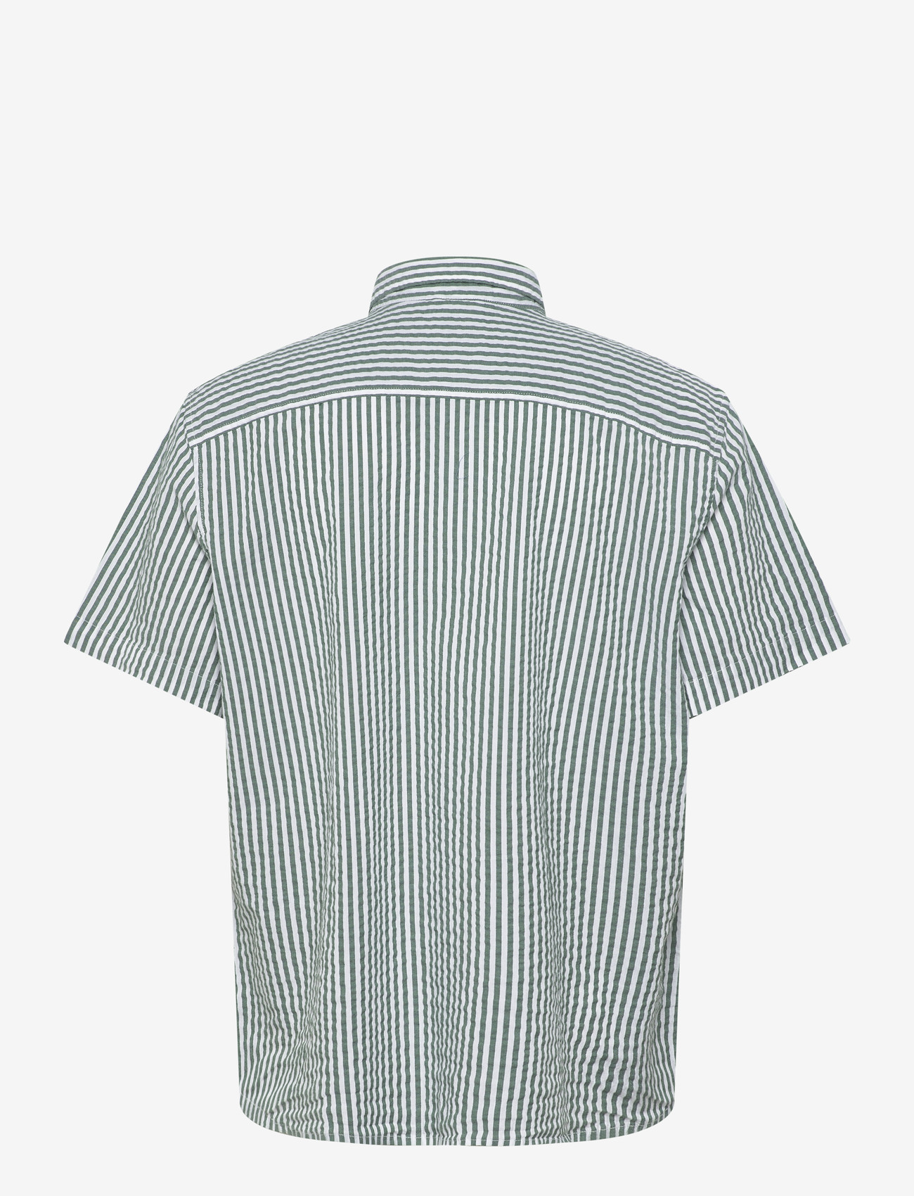 Levi's® - SS AUTHENTIC BUTTON DOWN GREENS - kurzarmhemden - ss authentic button down aldwyn stripe eden seersucker - 2
