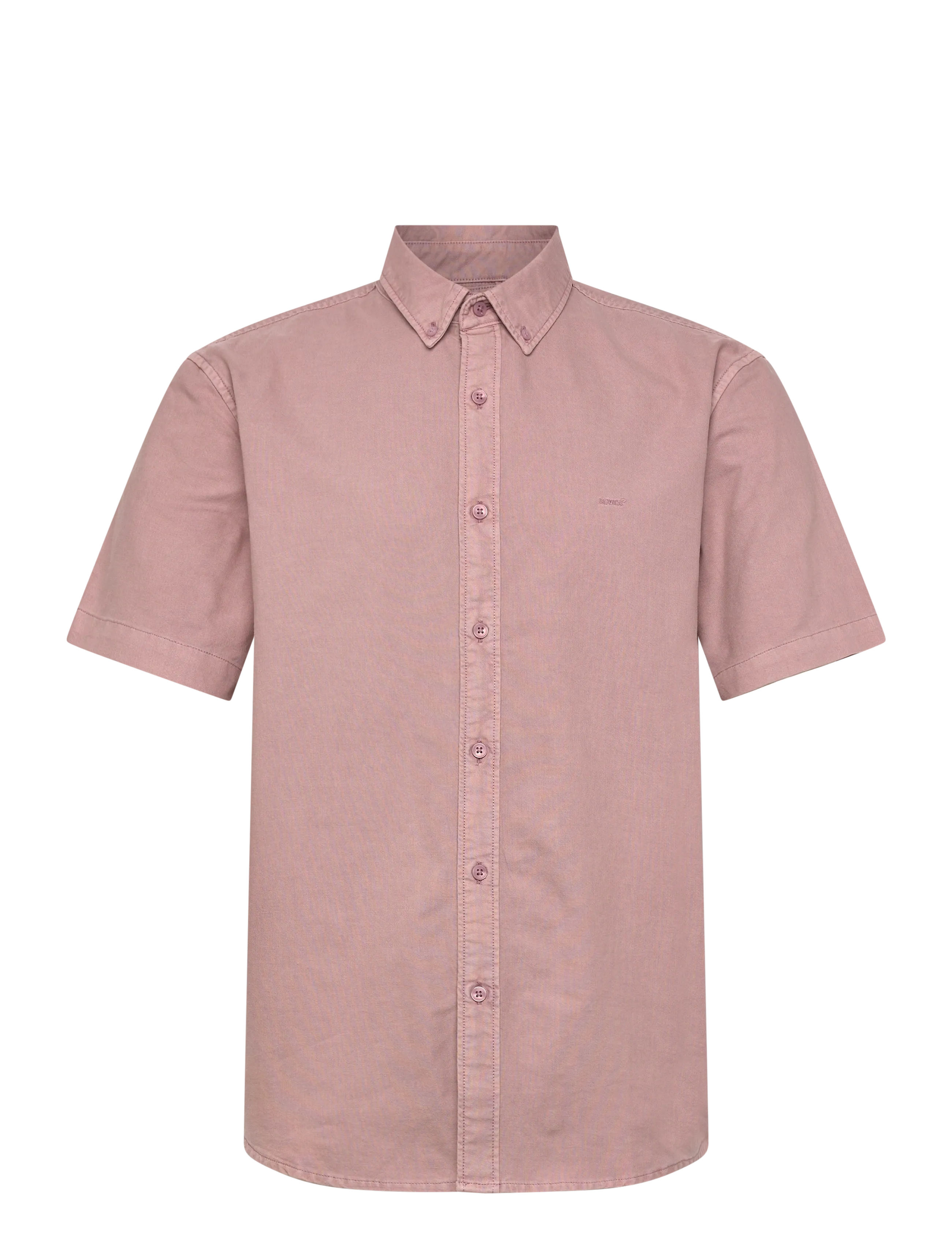 Levi's® SS AUTHENTIC BUTTON DOWN WOODR - Denimowe koszulki - PINKS / pink/rose