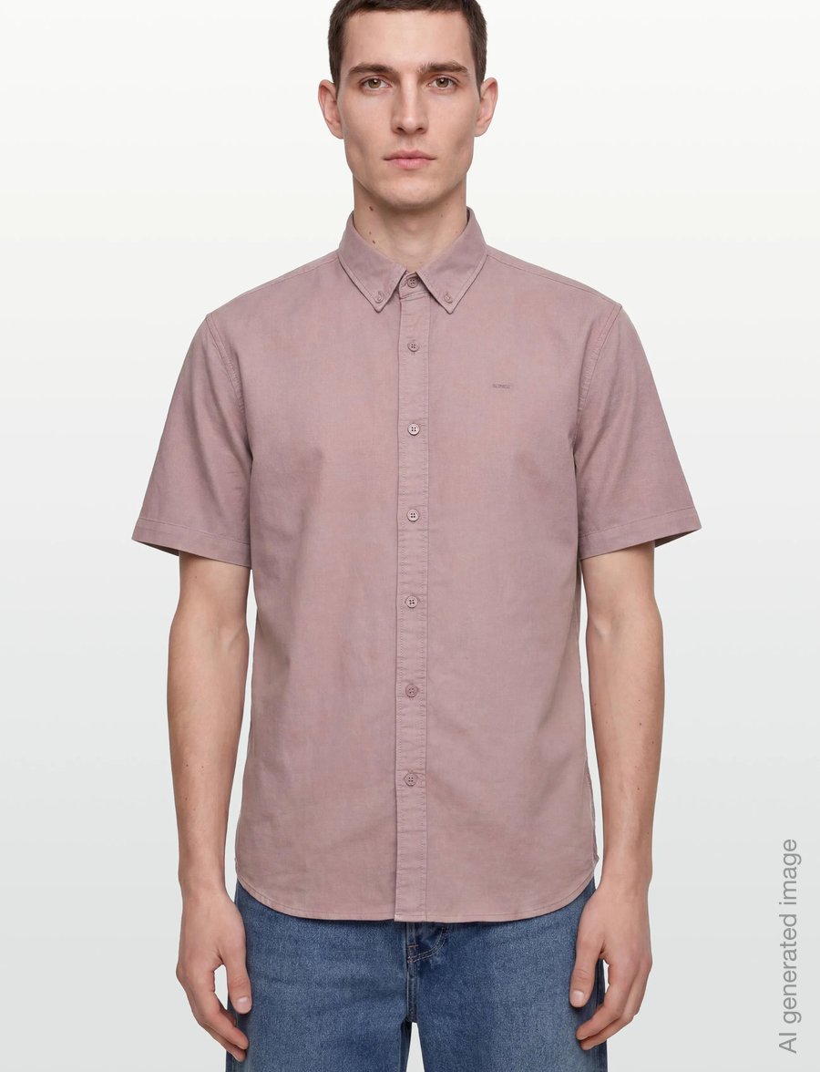 Levi's® - SS AUTHENTIC BUTTON DOWN WOODR - teksasärgid - pinks - 3