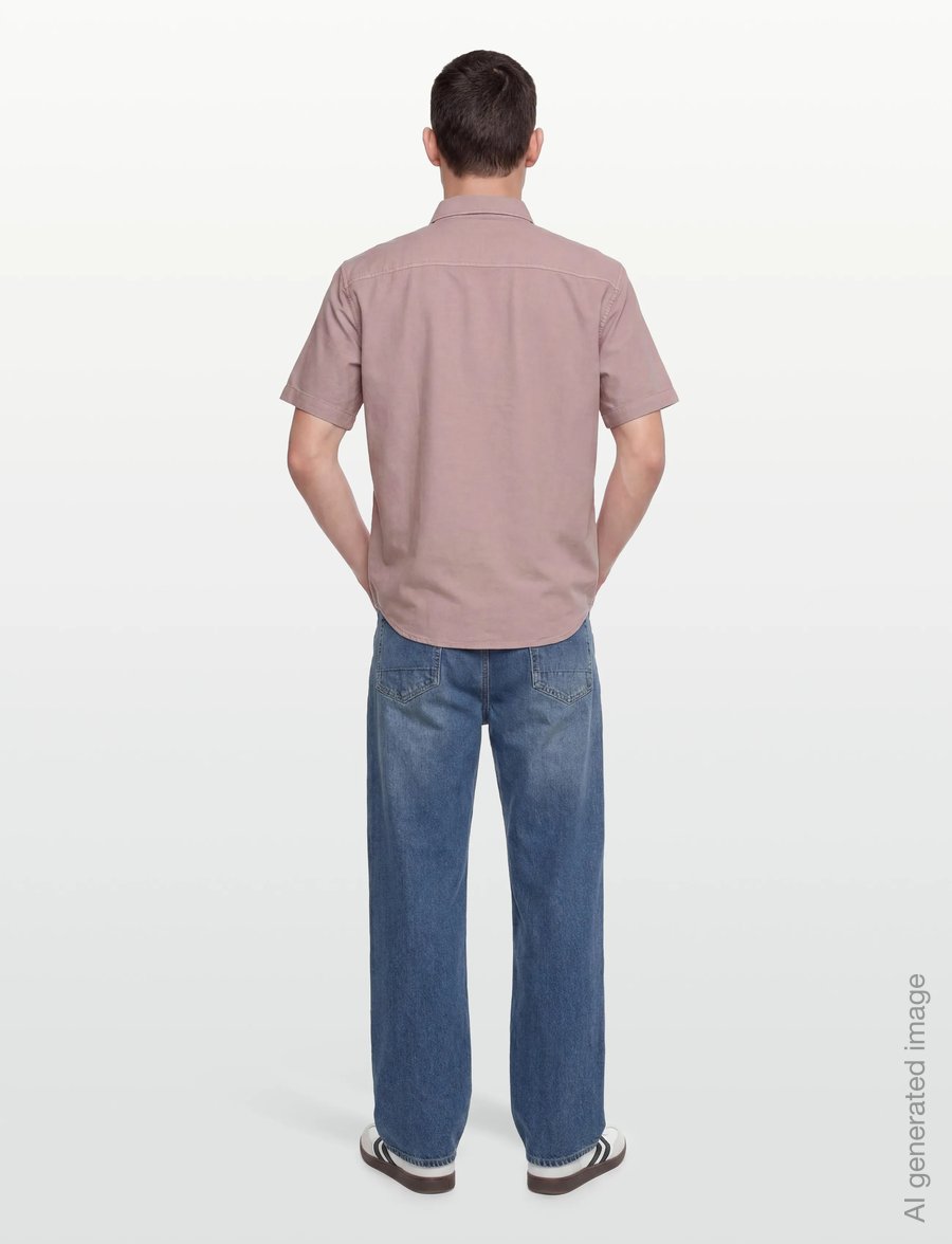 Levi's® - SS AUTHENTIC BUTTON DOWN WOODR - teksasärgid - pinks - 4