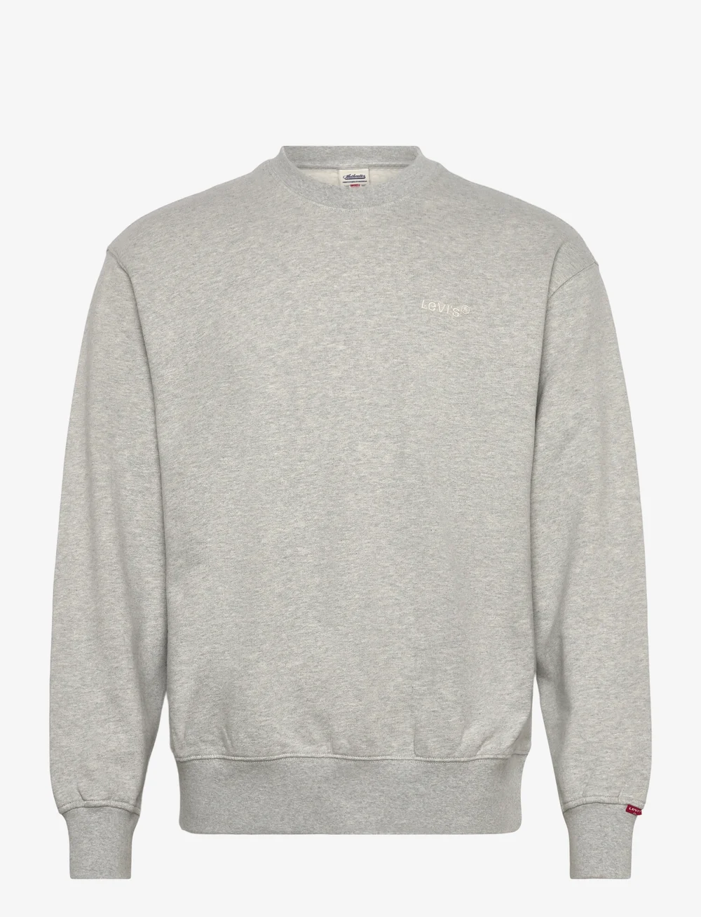 Levi's® - AUTHENTIC CREW LIGHT GRAY HTR - langärmelig - neutrals - 1