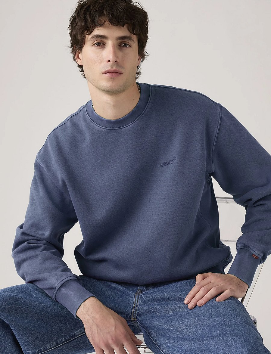 Levi's® - AUTHENTIC CREW SARGASSO SEA GA - shop efter stil - blues - 5