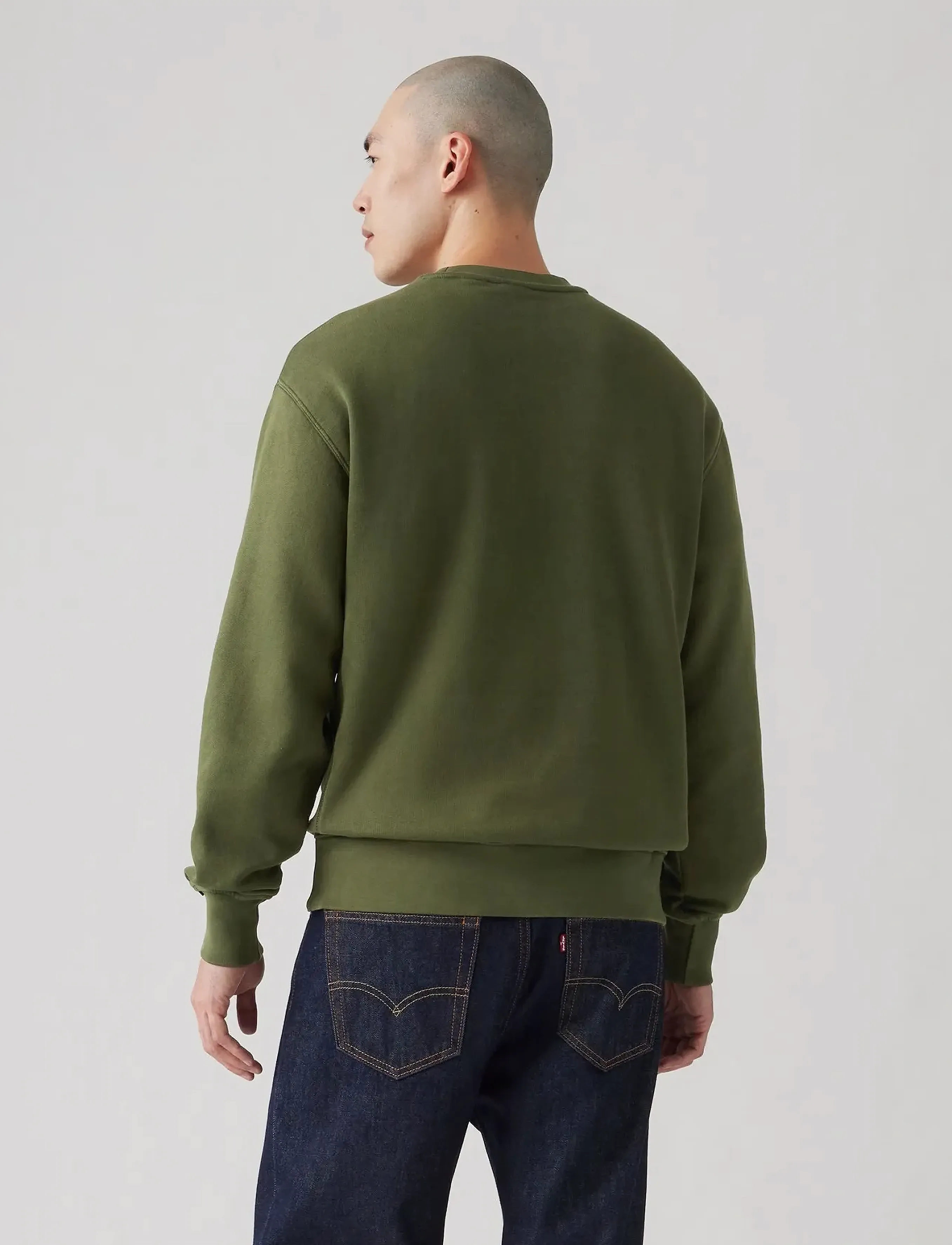 Levi's® - AUTHENTIC CREW GARMENT DYE KOM - greens - 3