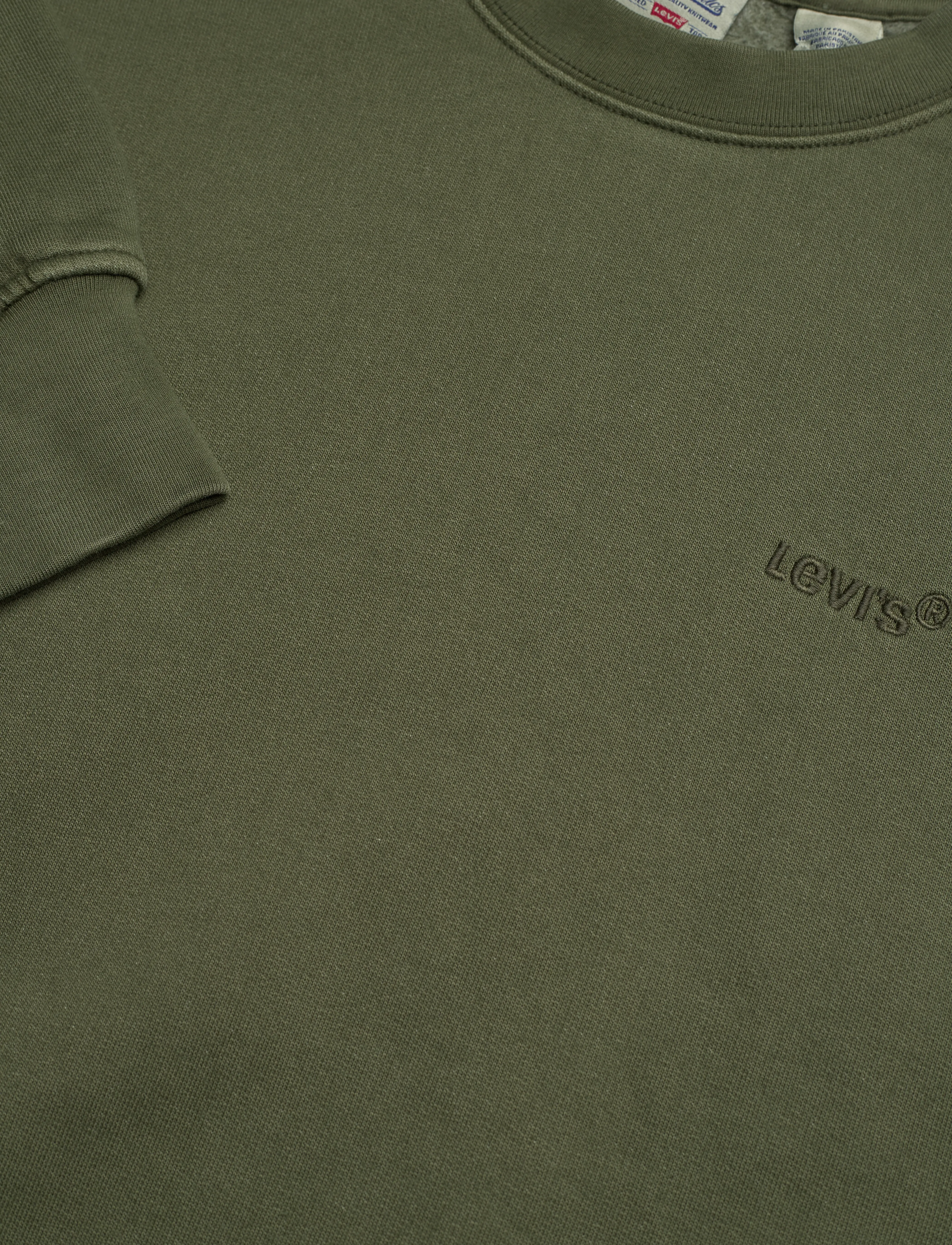 Levi's® - AUTHENTIC CREW GARMENT DYE KOM - greens - 4