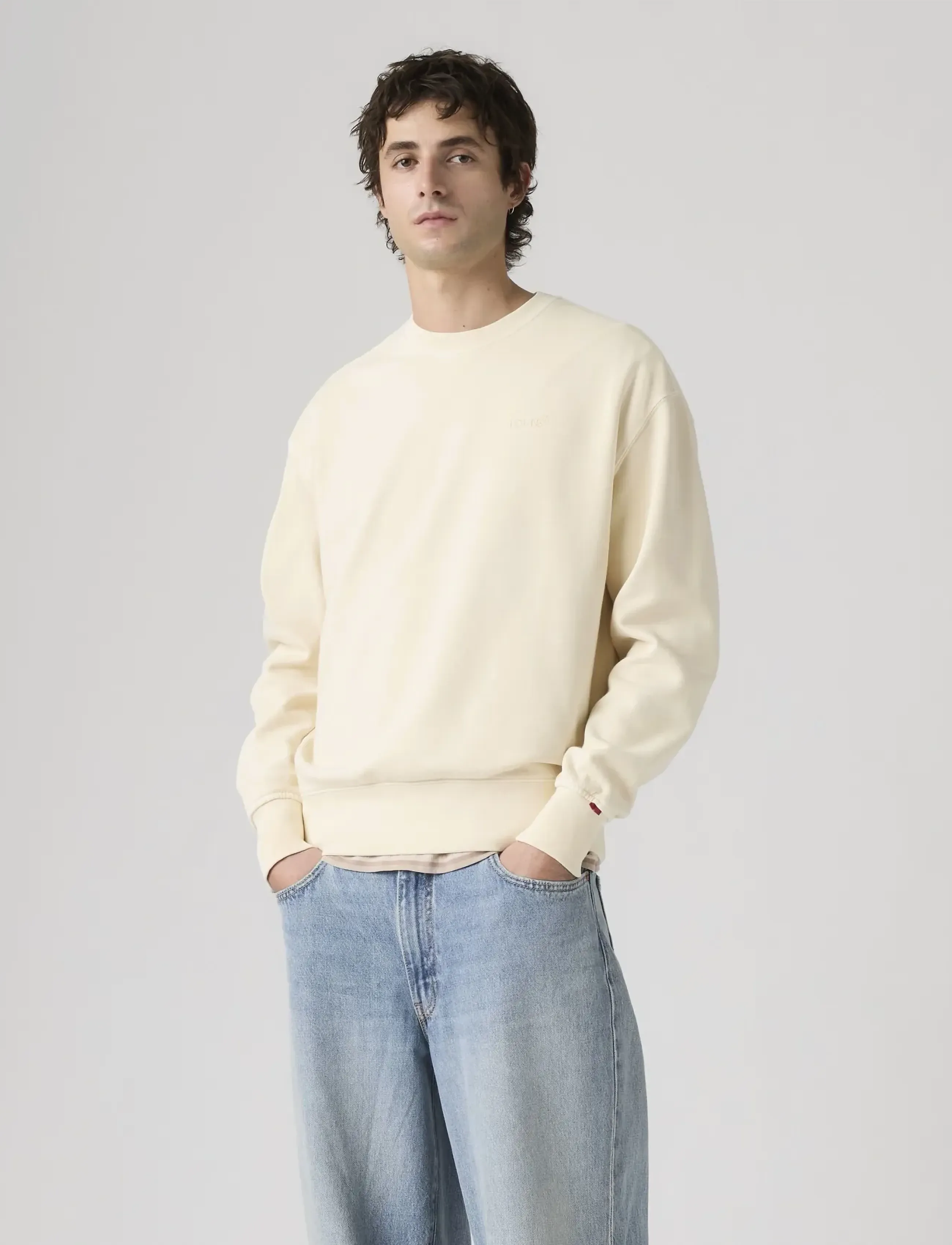 Levi's® - AUTHENTIC CREW GARMENT DYE RUT - truien - yellows - 5