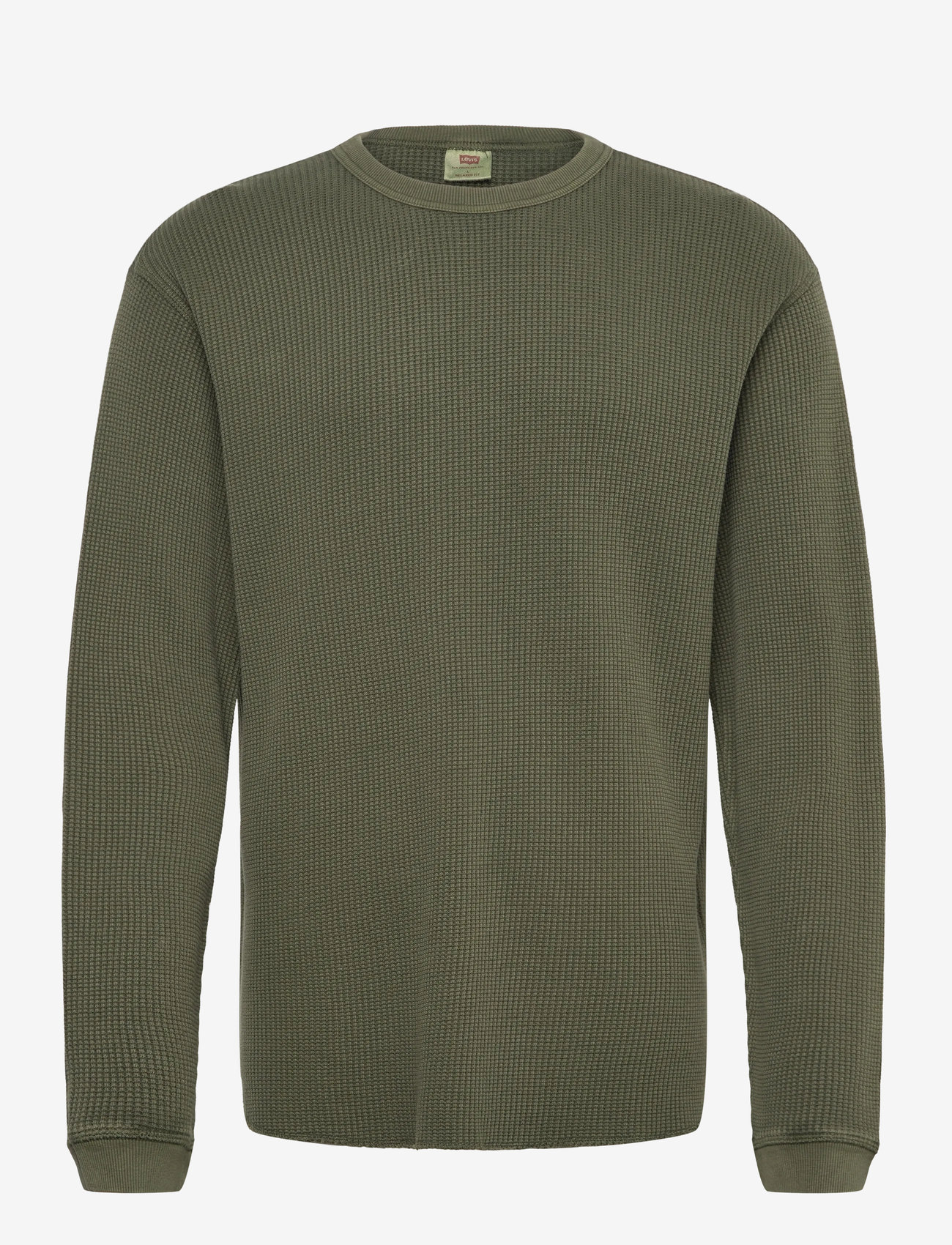 Levi's® - LS RLX THERMAL TEE GARMENT DYE - langärmelig - greens - 1