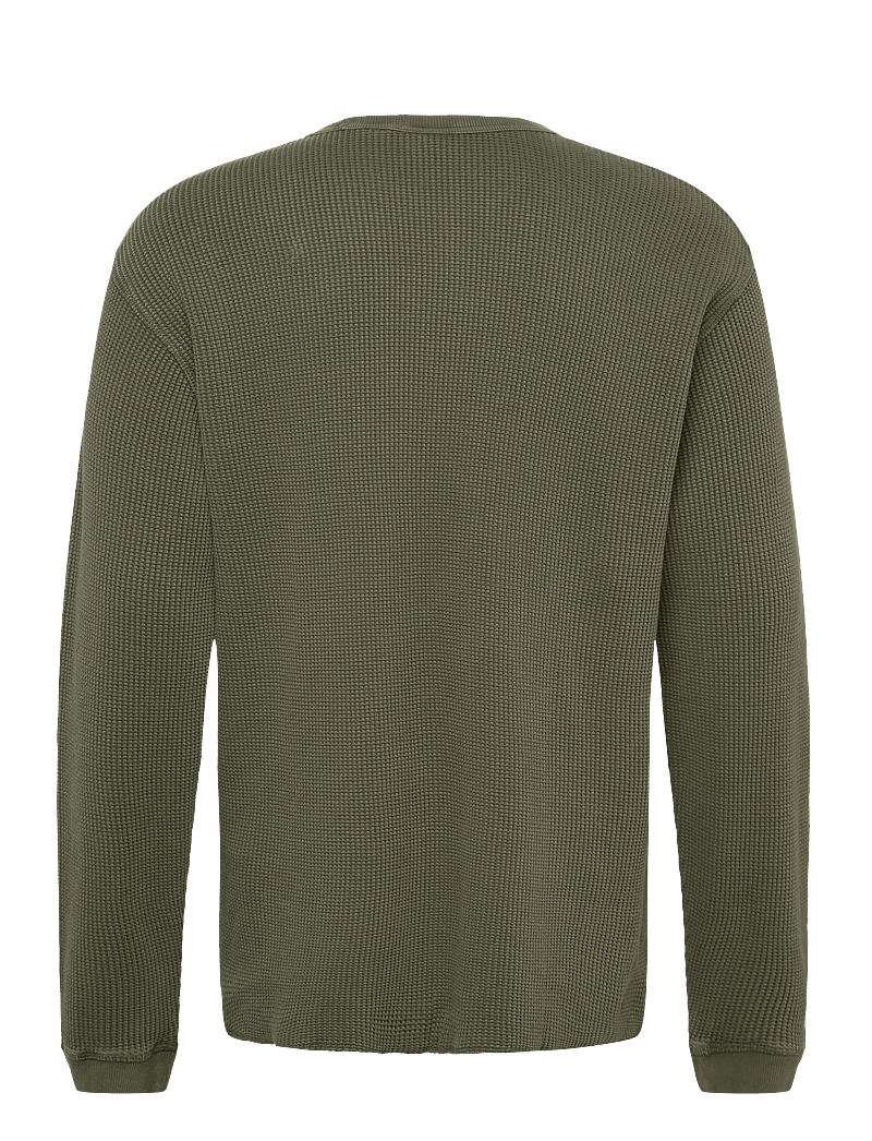 Levi's® - LS RLX THERMAL TEE GARMENT DYE - langärmelig - greens - 2