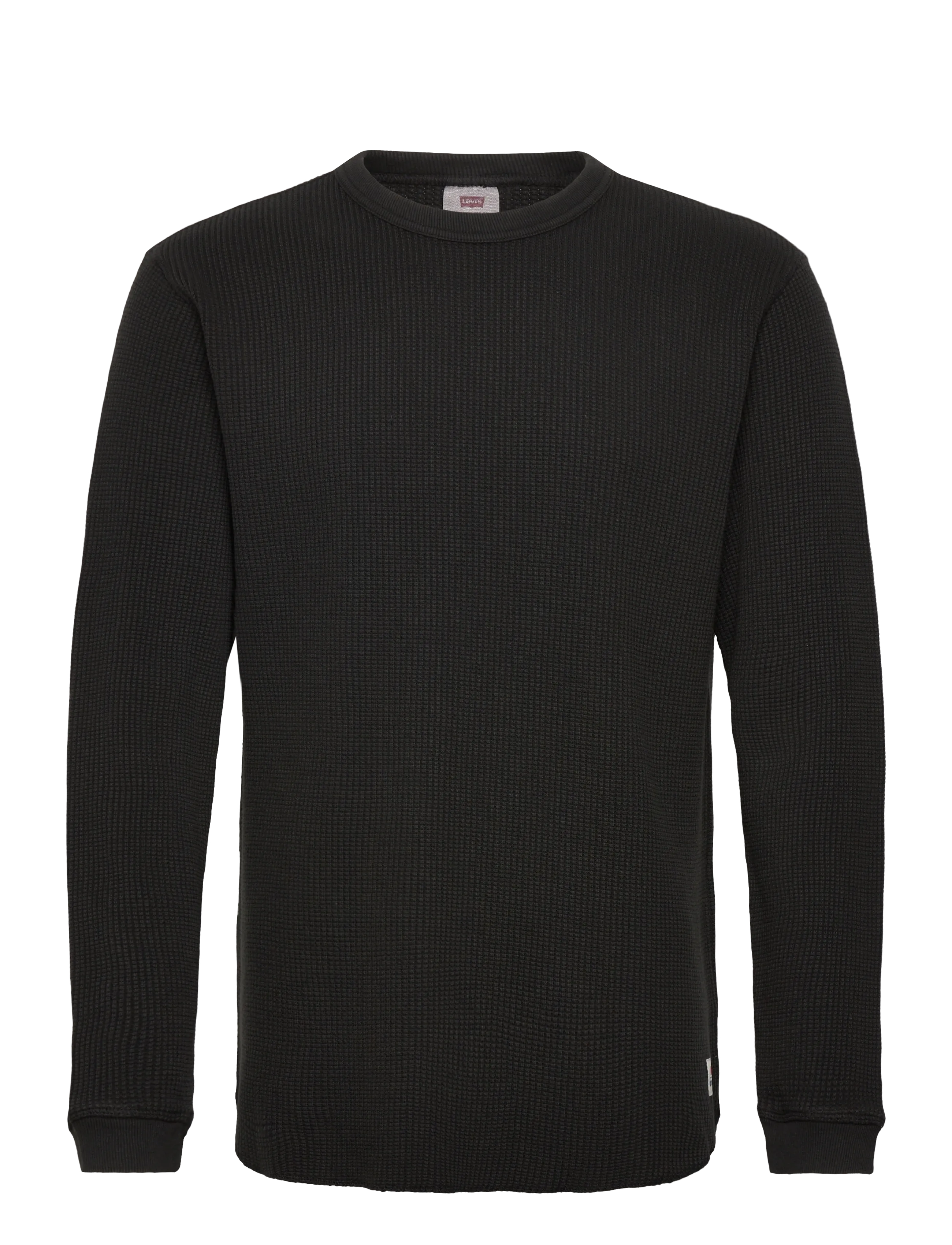 Levi's® LS RLX THERMAL TEE DG MINERAL - T-shirts - BLACKS / black