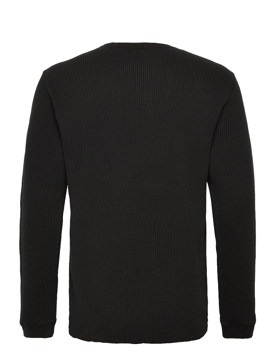 Levi's® - LS RLX THERMAL TEE MINERAL BLA - långärmade t-shirts - blacks - 2