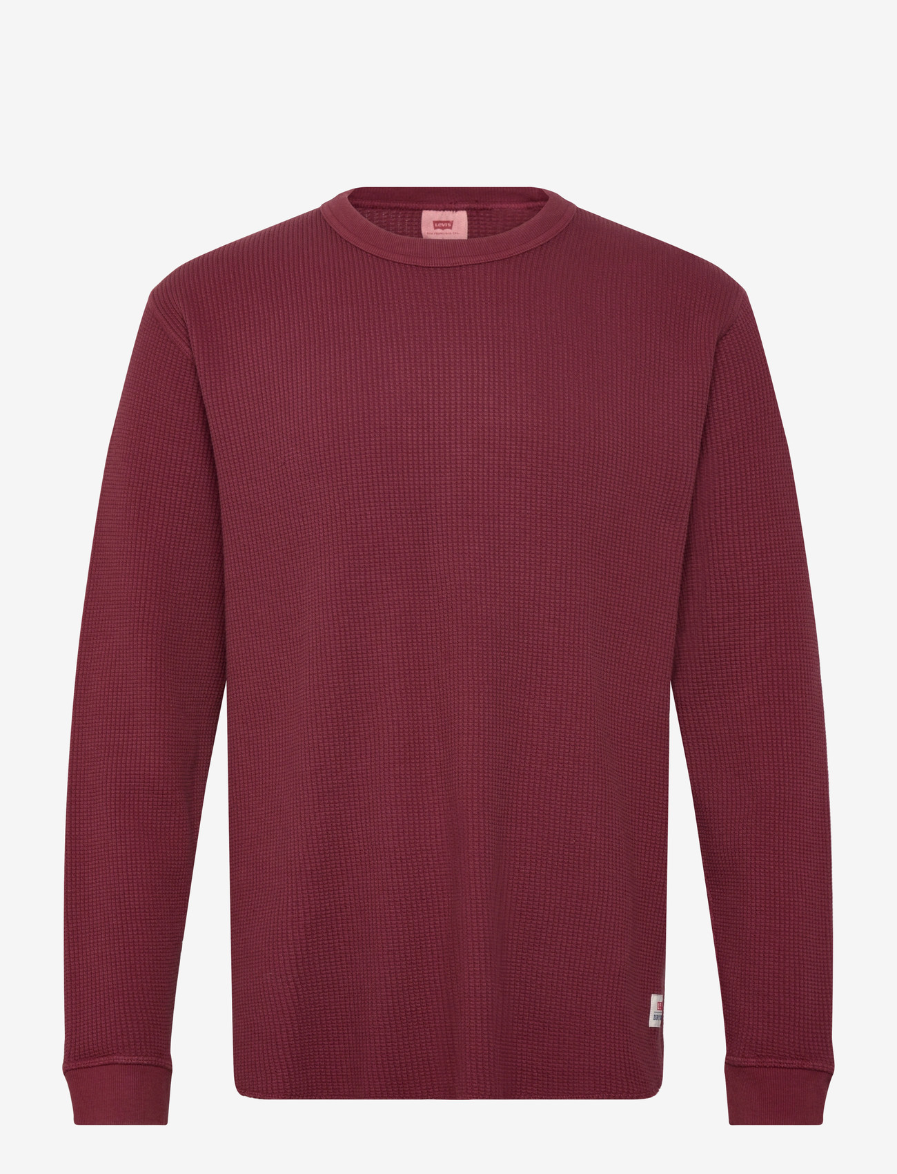 Levi's® - LS RLX THERMAL TEE GARMENT DYE - rundhals - reds - 1
