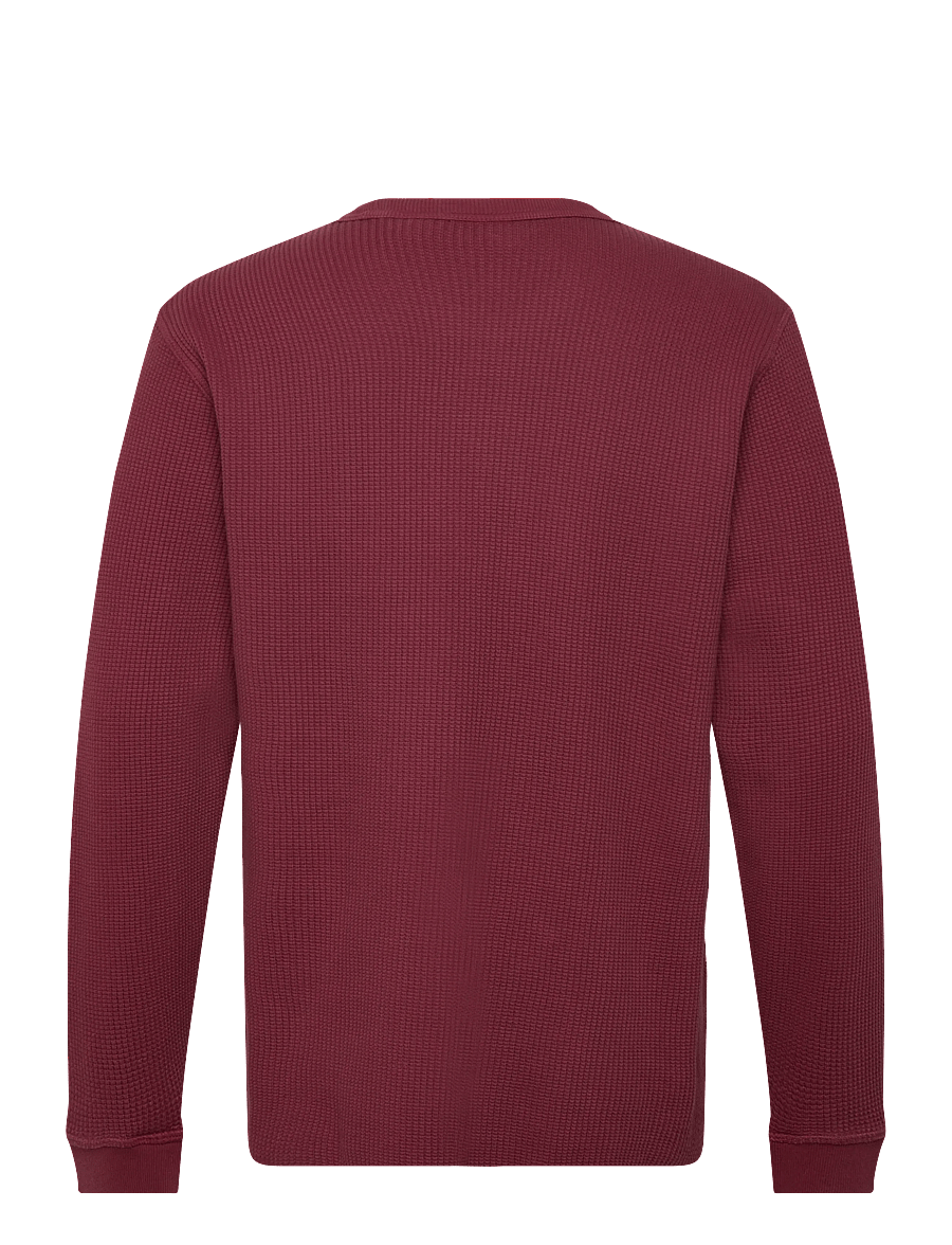 Levi's® - LS RLX THERMAL TEE GARMENT DYE - rundhals - reds - 2