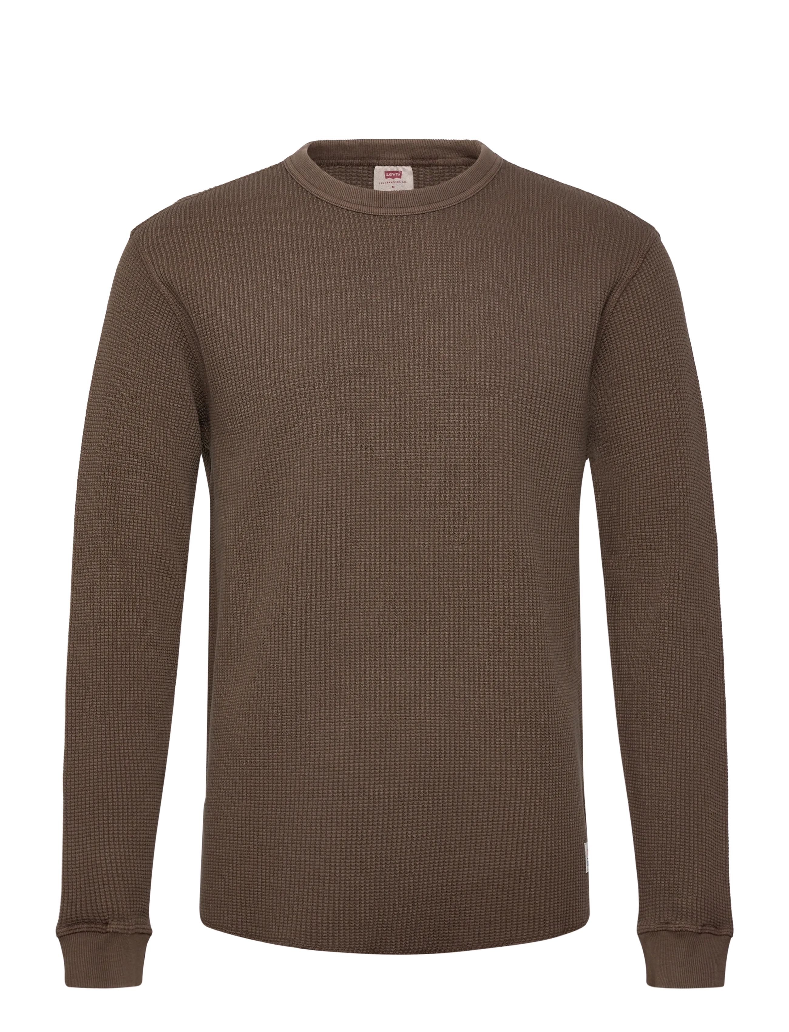 Levi's® LS RLX THERMAL TEE GARMENT DYE - Levi's® - BROWNS / brown
