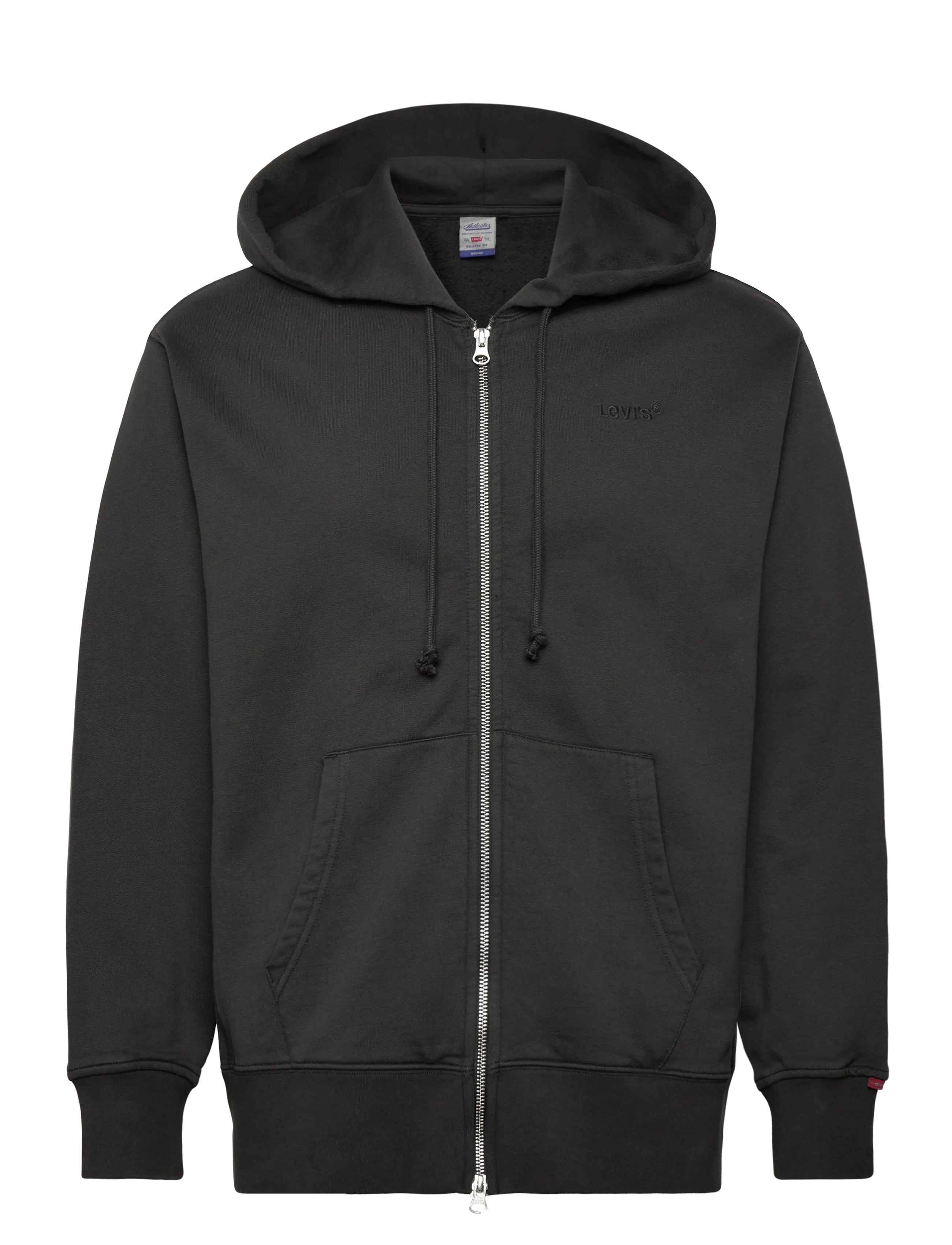 LEVI'S Authentic Full Zip Schwarz Agate Schwarz - S - Herren