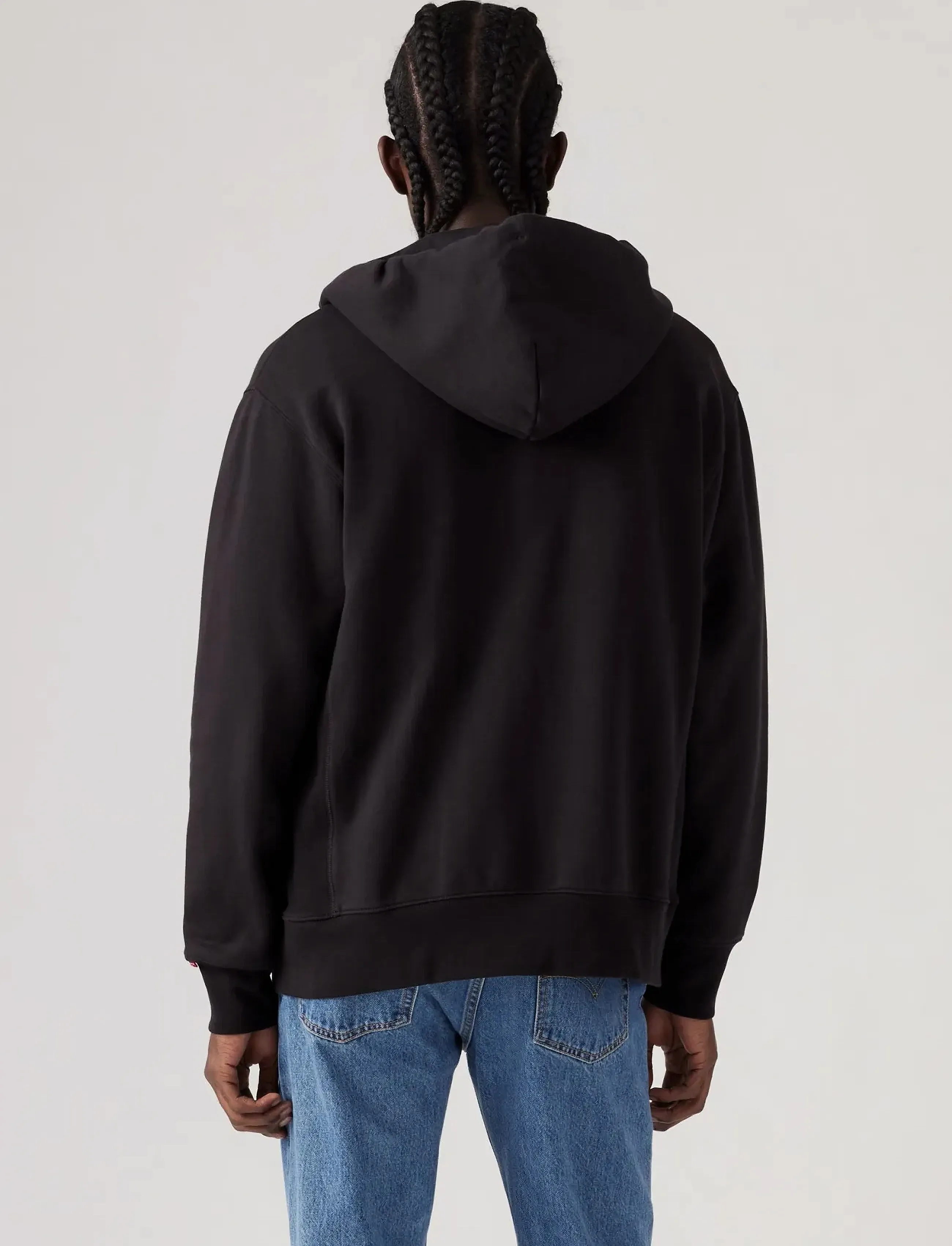 Levi's® - AUTHENTIC FULL ZIP BLACK AGATE - kapuzenpullover - blacks - 3