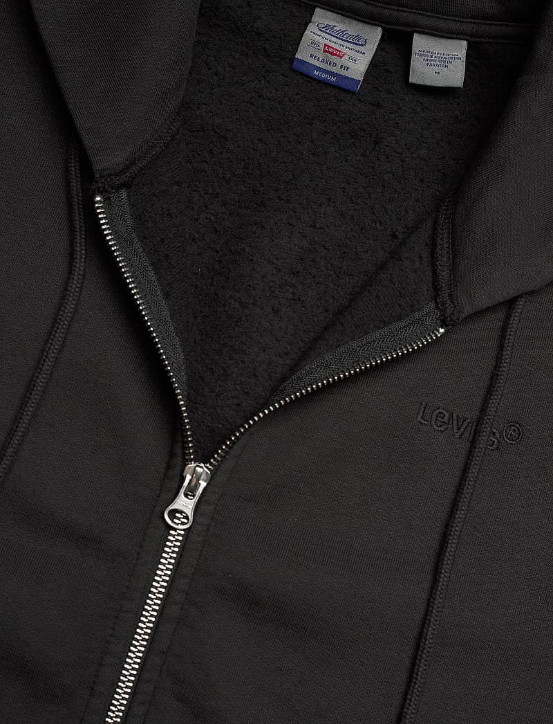 Levi's® - AUTHENTIC FULL ZIP BLACK AGATE - kapuzenpullover - blacks - 4