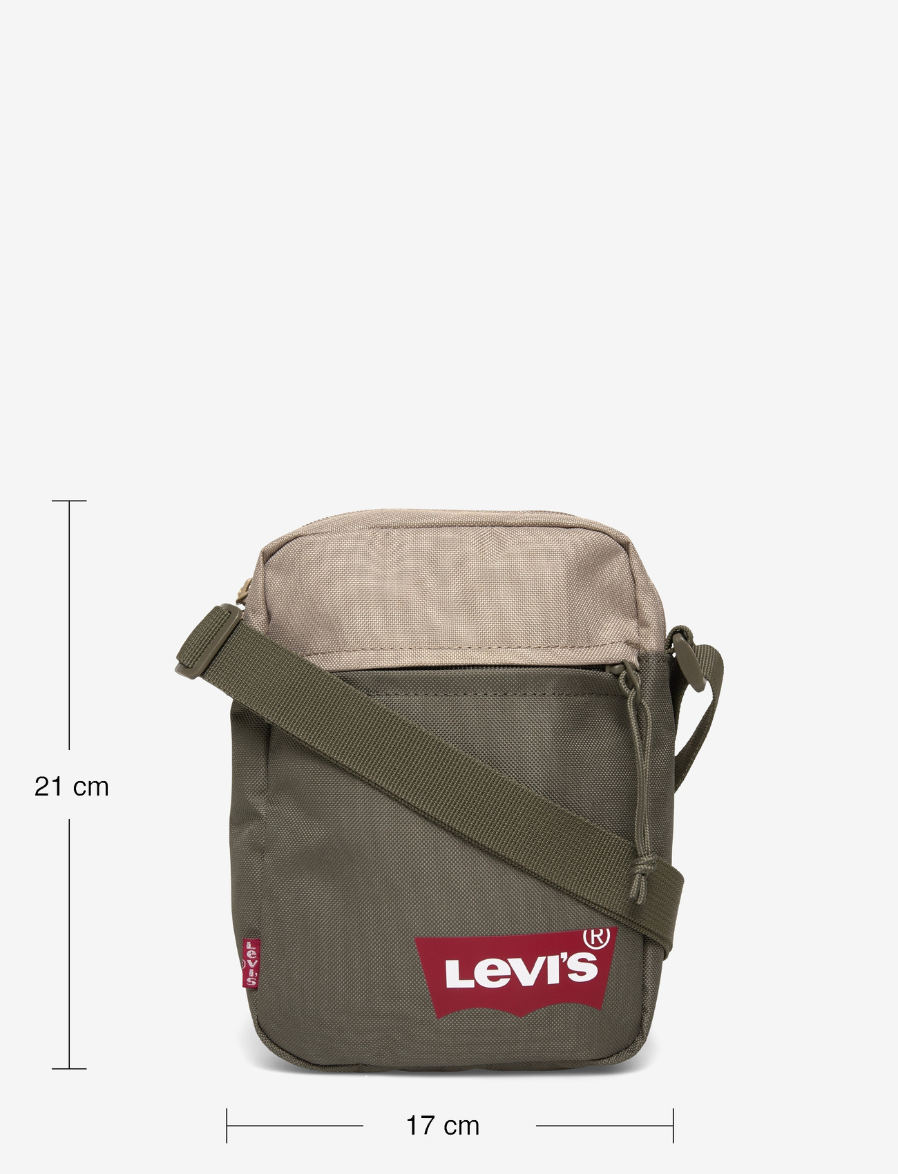 Levi's® - MINI CROSSBODY SOLID (RED BATW - crossbody bags - greens - 3