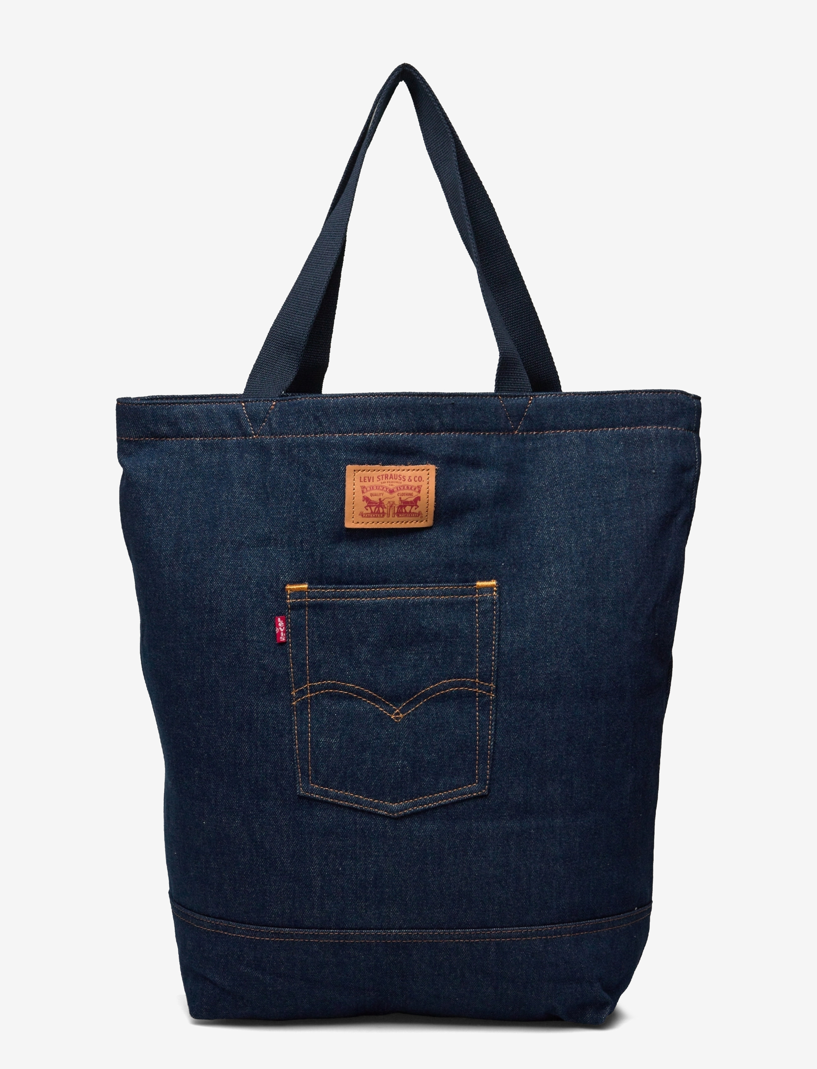 Levi's® THE LEVIS BACK POCKET TOTE IND - Tasker - DARK INDIGO - FLAT FINISH / navy