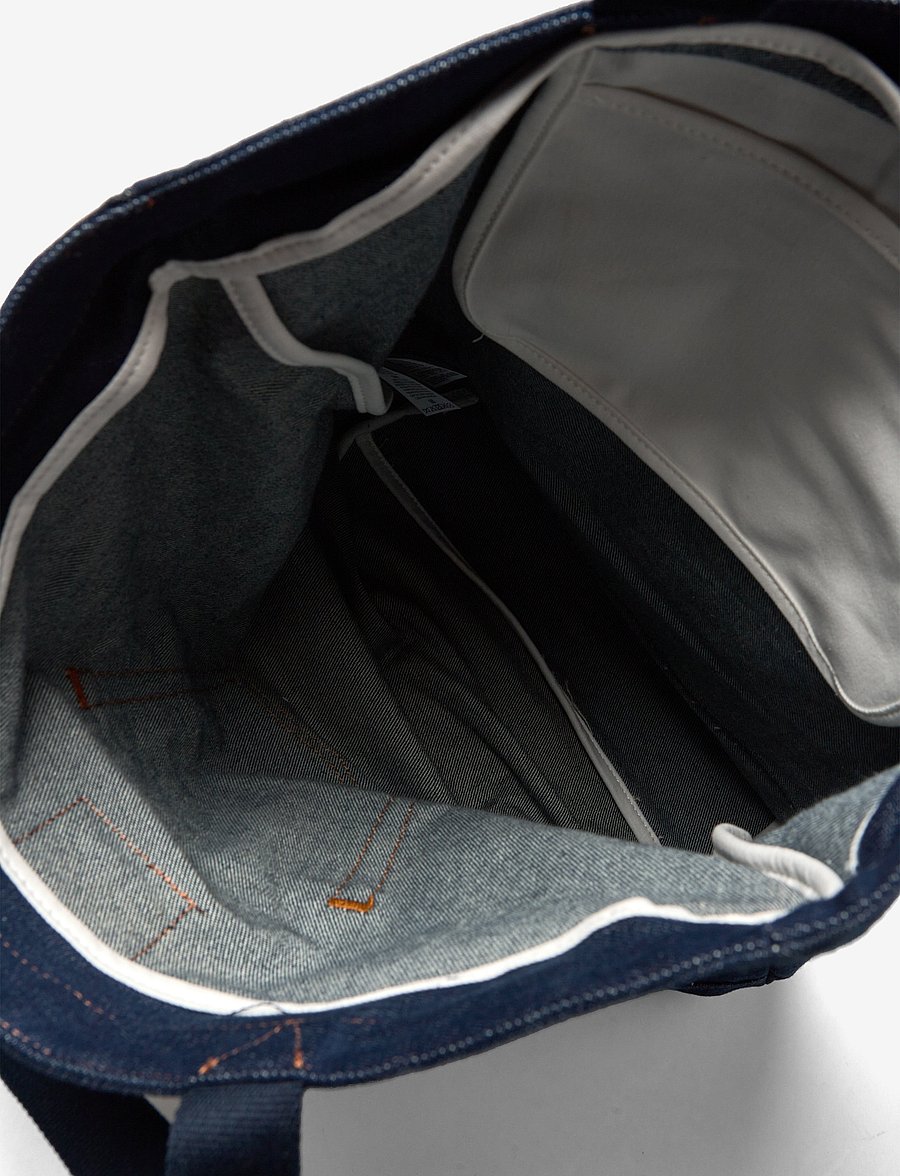 Levi's® - THE LEVIS BACK POCKET TOTE IND - tote bags - dark indigo - flat finish - 4
