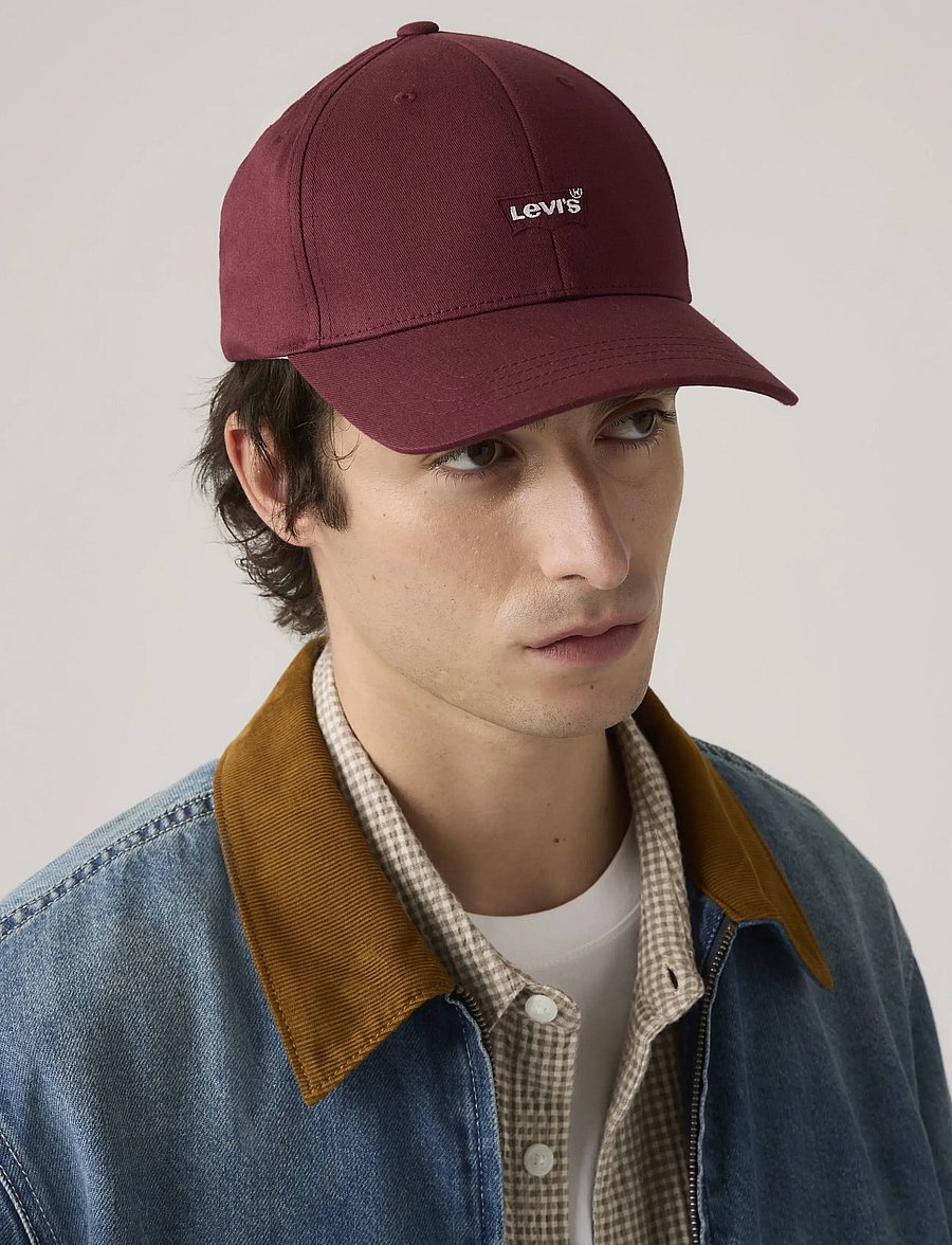 Levi's® - HOUSEMARK FLEXFIT CAP OXBLOOD - kasketter - reds - 0
