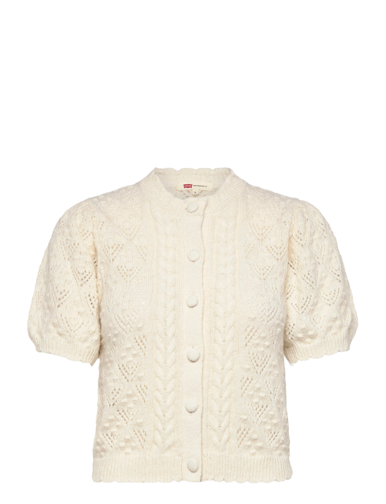 Levi's® | Pauline Pointelle Ss Cardi Tof | XS