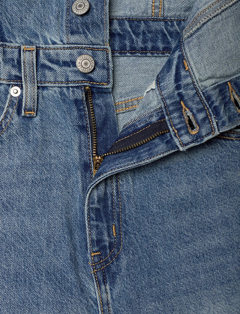 Levi's® - DNM VEST WIDELG JUMPSUIT OWN I - jumpsuits - med indigo - worn in - 4