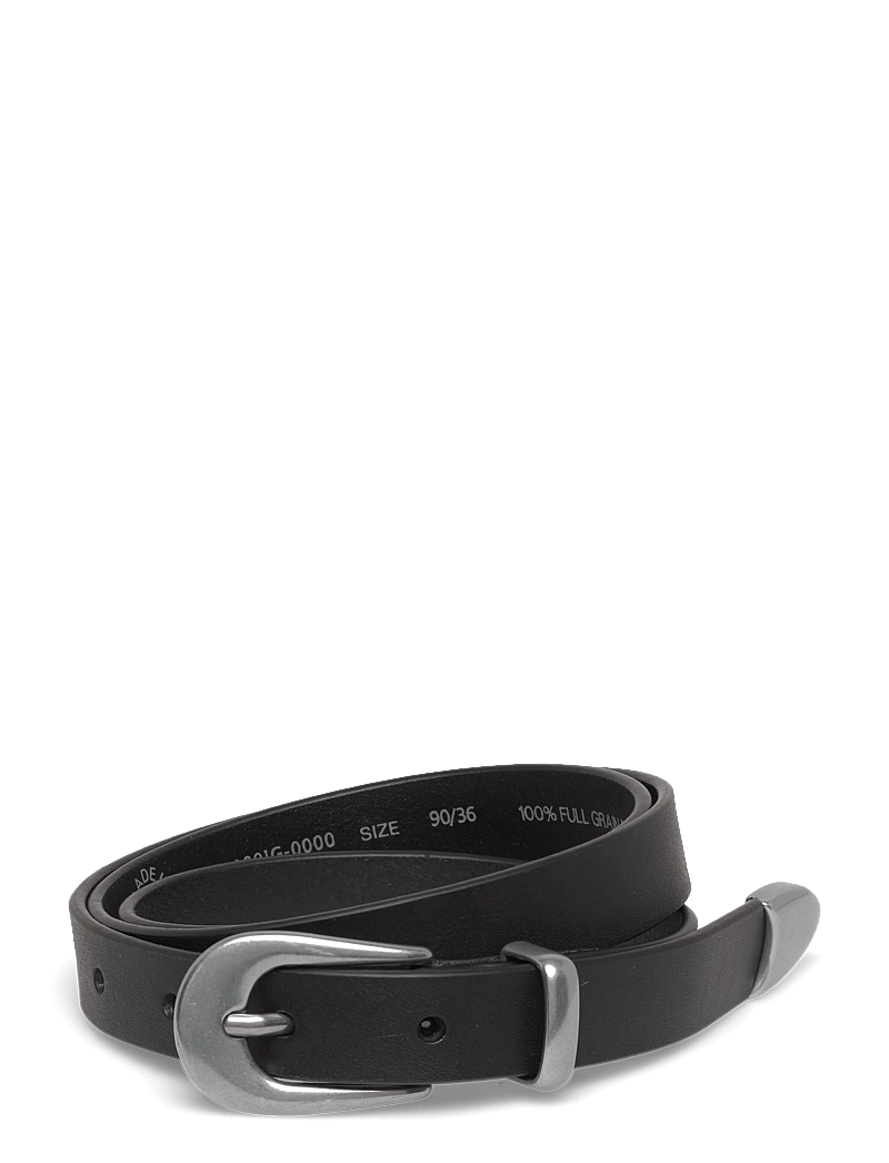 Levi's® - WOMENS VALERIE BELT CAVIAR - casual bælter - blacks - 0