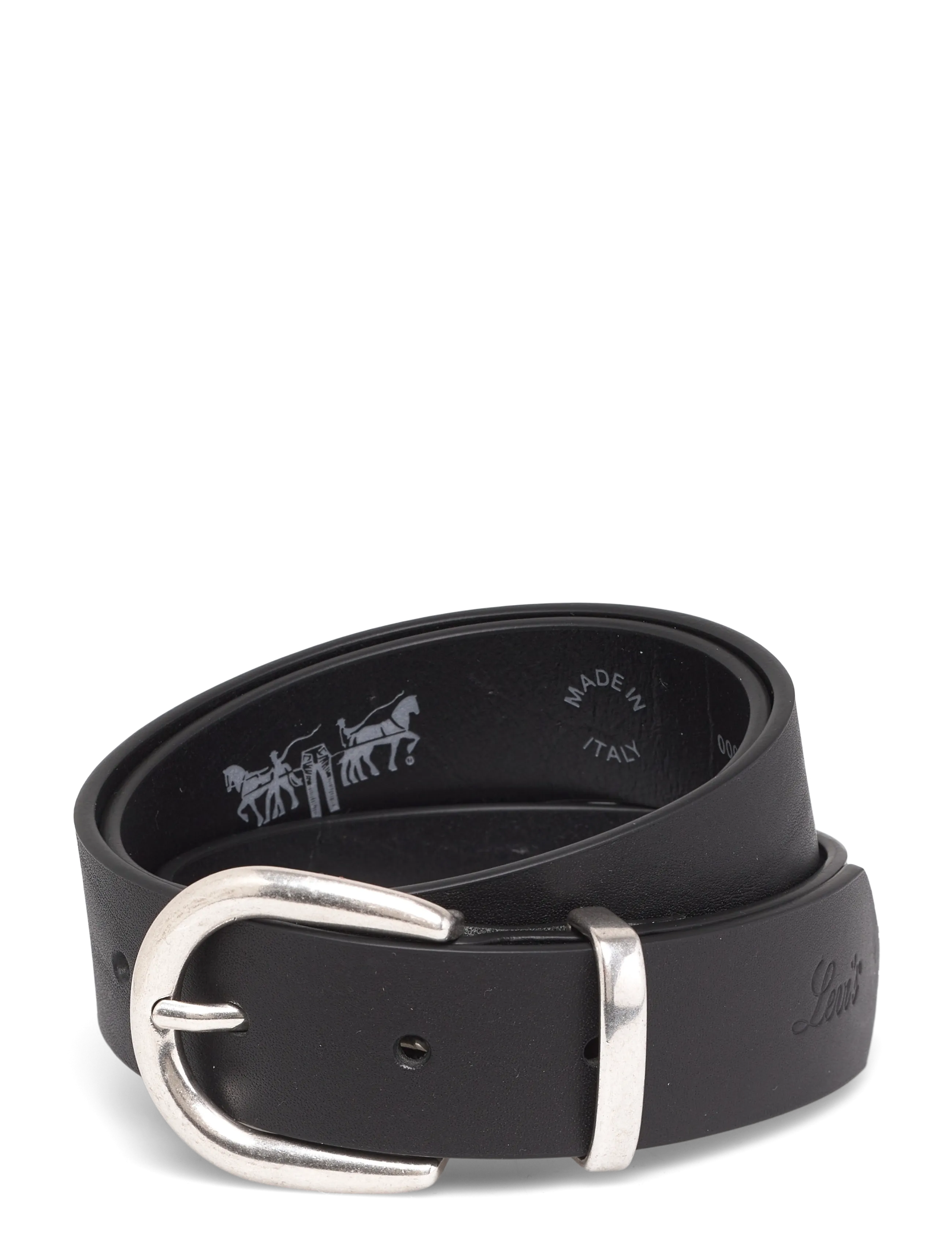 Levi's Womens Phoebe Belt Caviar, 95, Belts, Schwarz - Casual Belt, Frauen