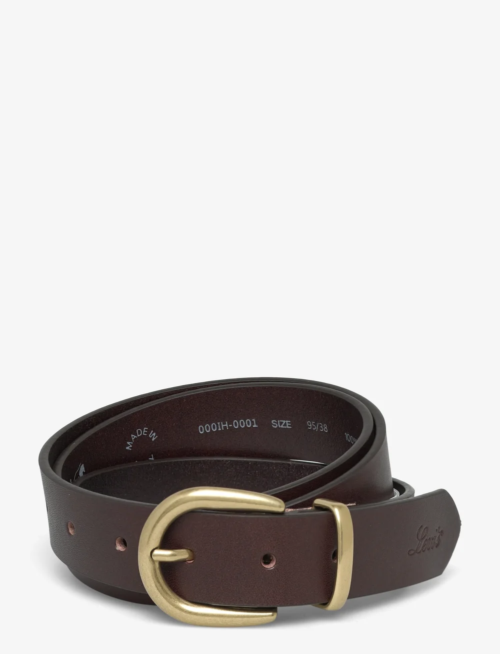 Levi's® - WOMENS PHOEBE BELT LEATHER BRO - casual gürtel - neutrals - 0