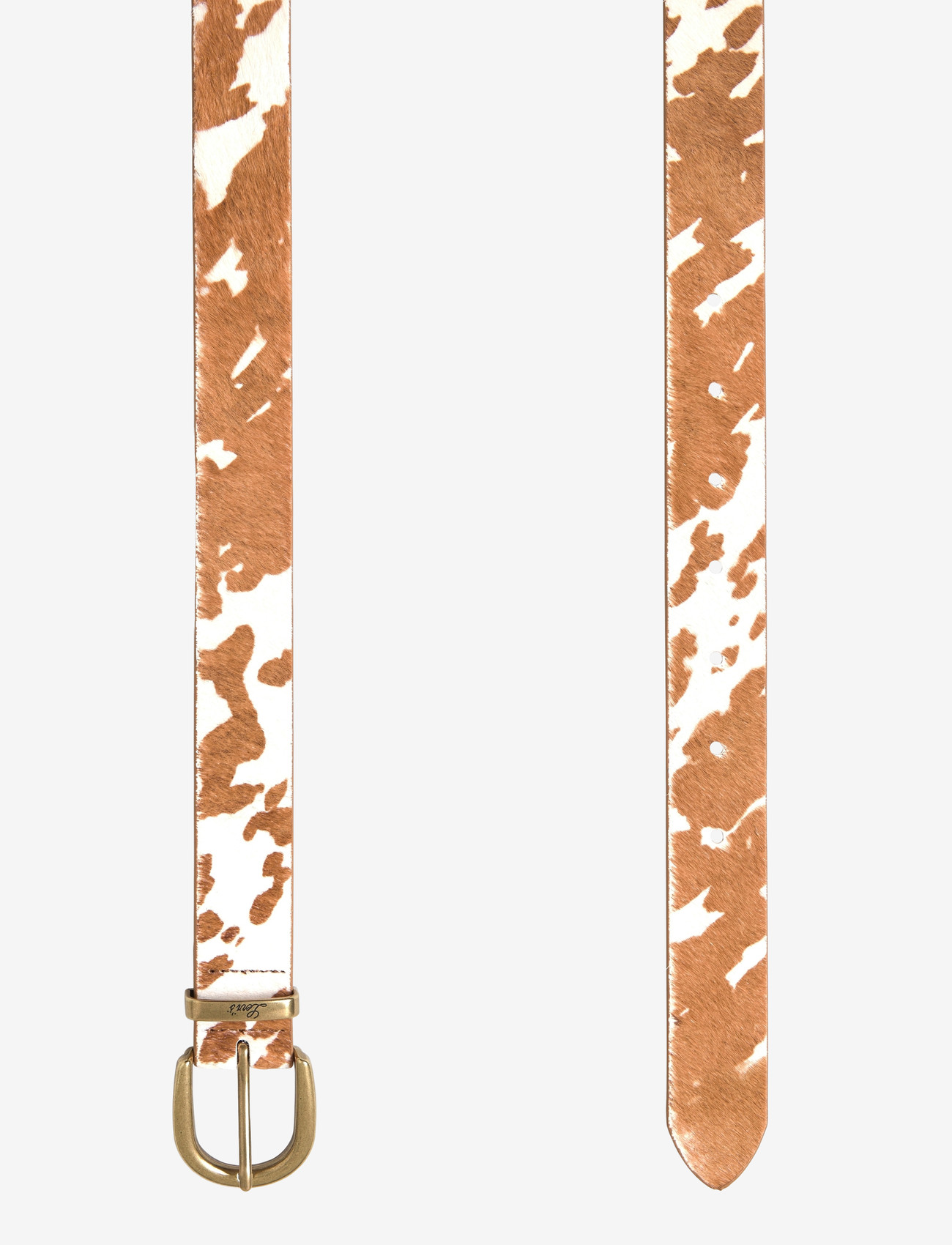 Levi's® - WOMENS PHOEBE BELT GLAZED GING - læderbælter - browns - 1