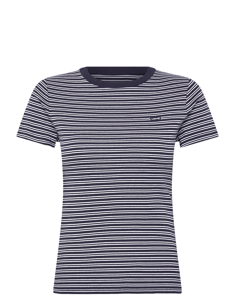 Levi's® - ESSENTIAL HM SS TEE MILA STRIP - t-särgid - blues - 1