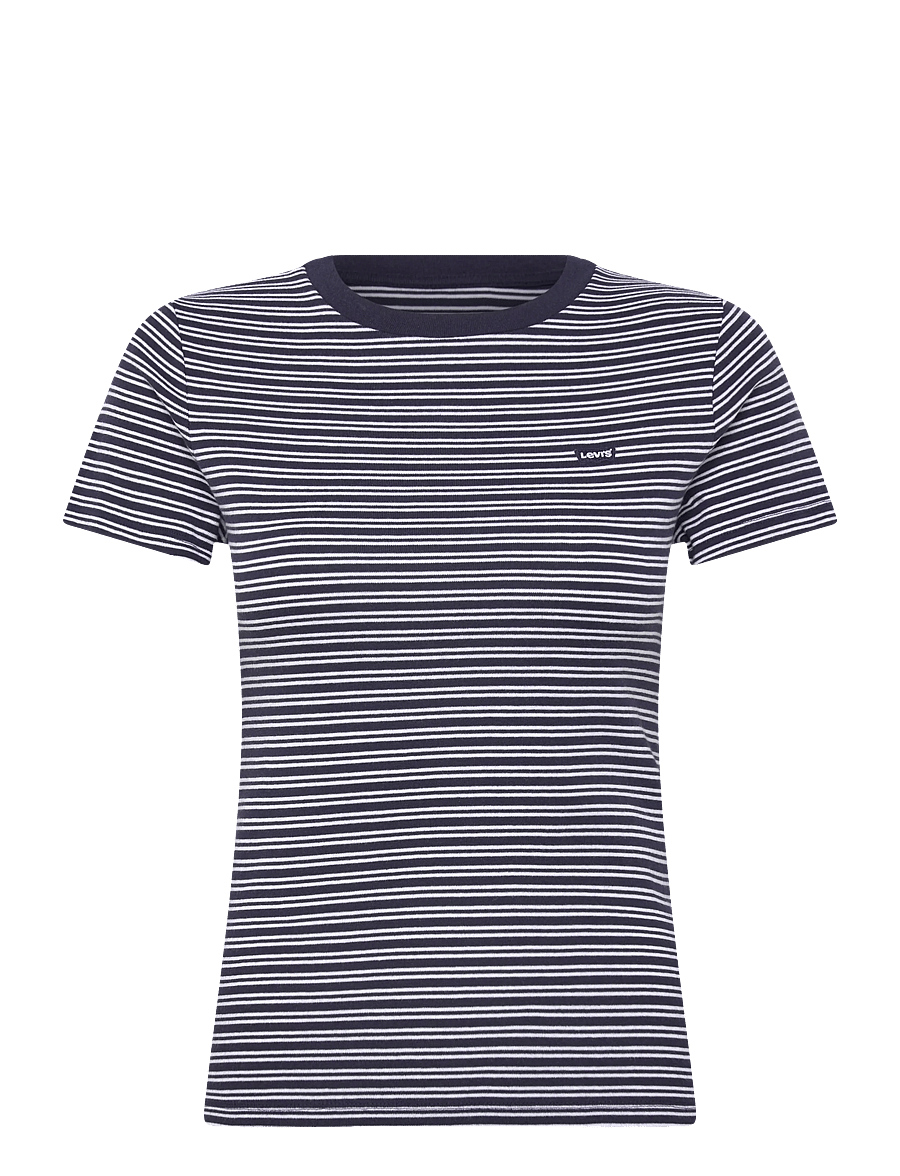Levi's® - ESSENTIAL HM SS TEE MILA STRIP - t-shirts - blues - 1