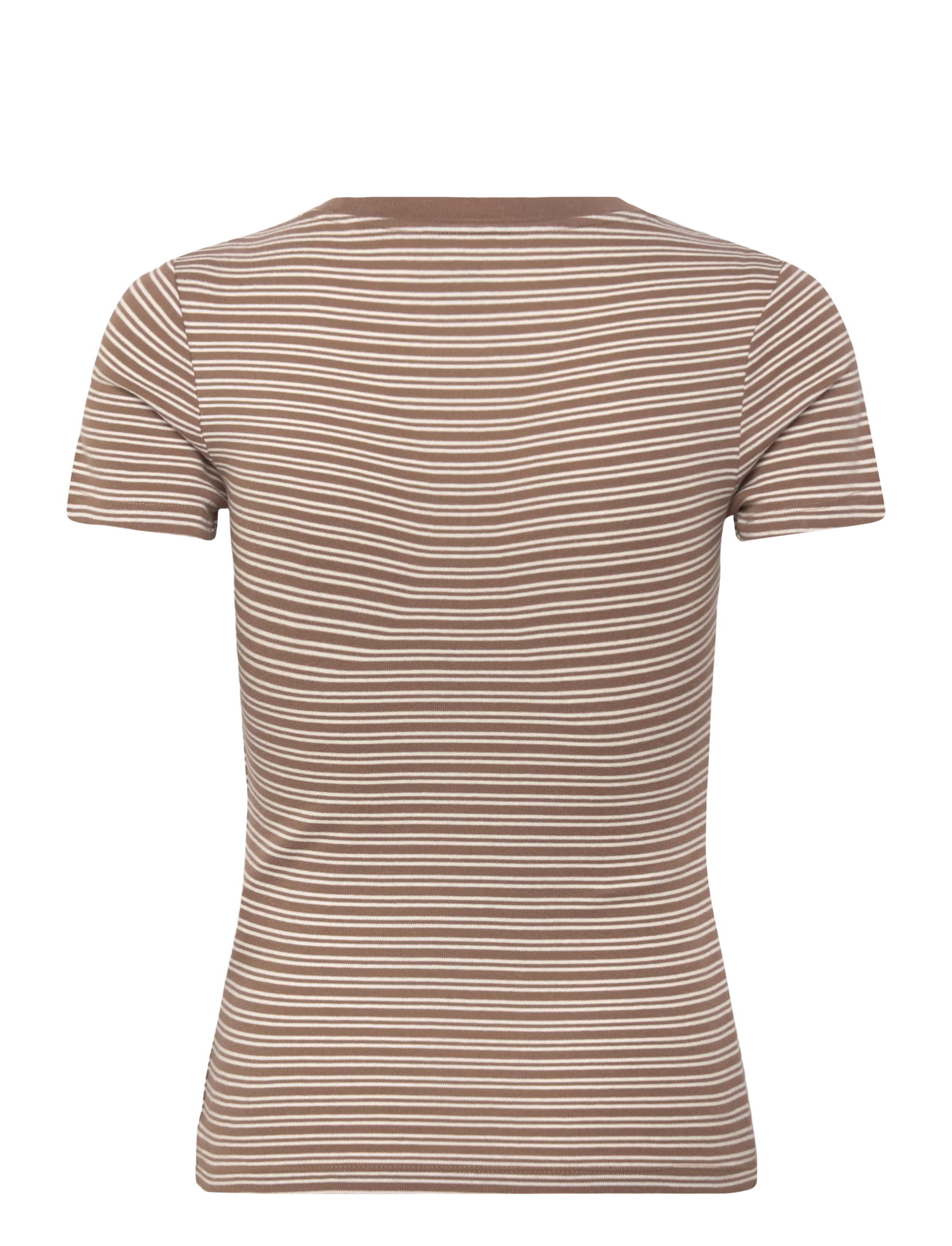 Levi's® - ESSENTIAL HM SS TEE MILA STRIP - t-shirts - browns - 2