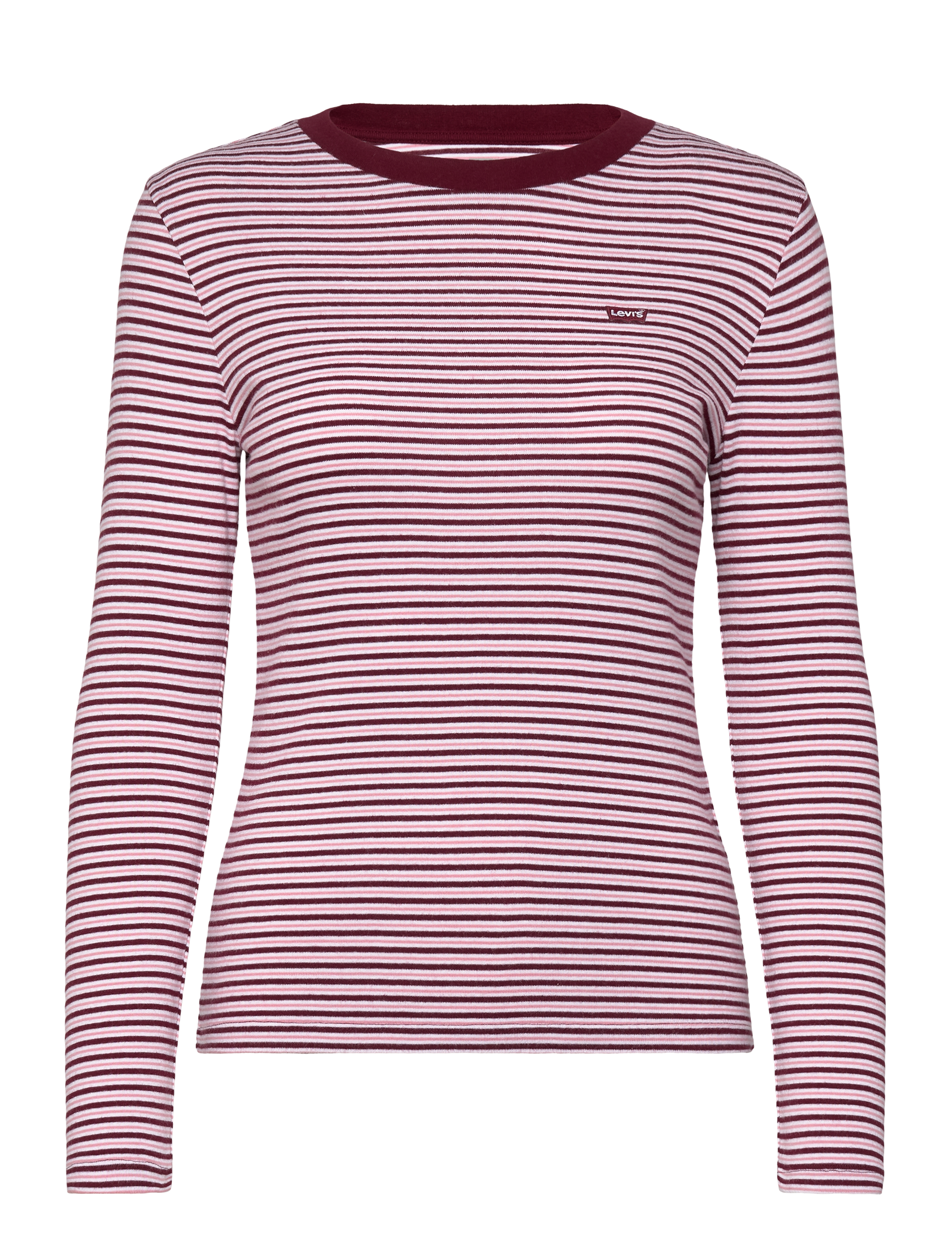 Levi's® - ESSENTIAL HM LS TEE ANITA STRI - reds - 1