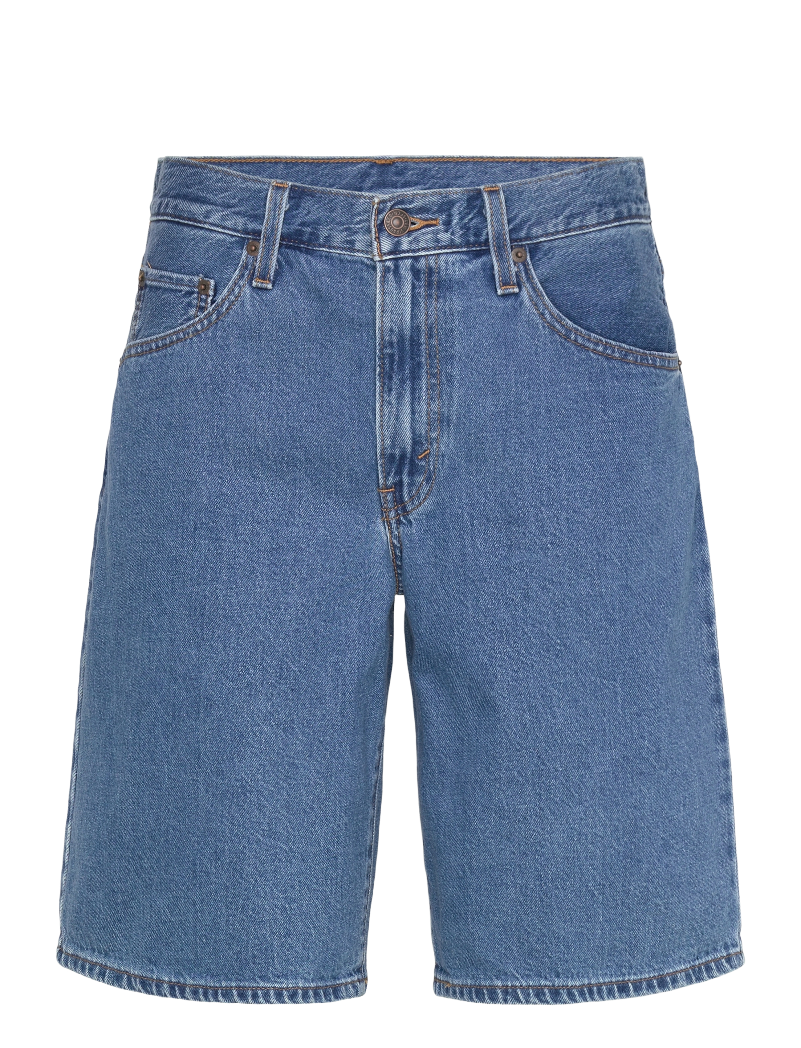 Levi's® - BAGGY DAD JORT FOOLISH LOVE - dark indigo - flat finish - 1