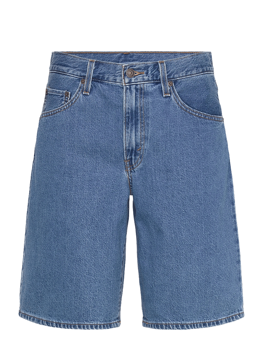 Levi's® - BAGGY DAD JORT FOOLISH LOVE - dark indigo - flat finish - 1