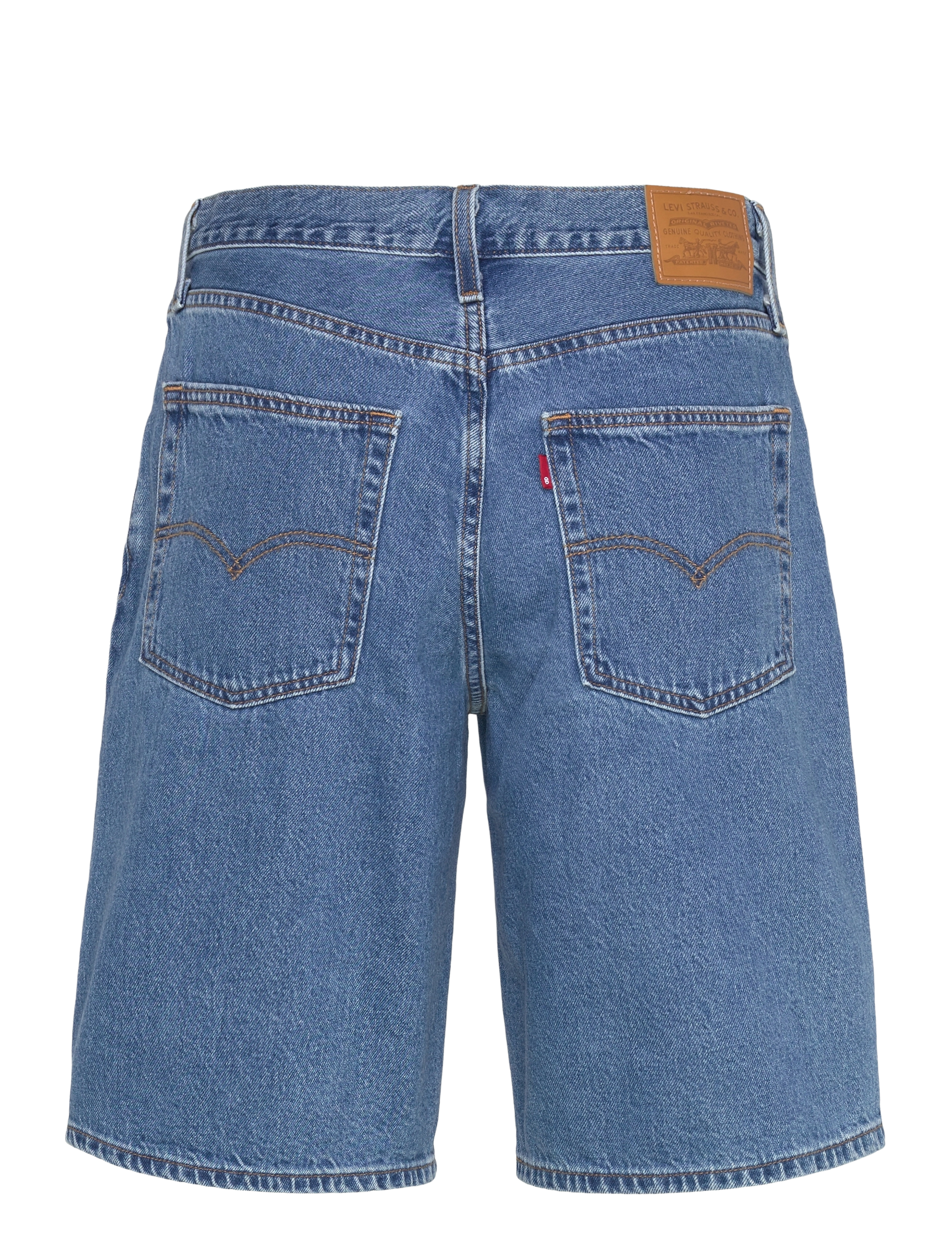 Levi's® - BAGGY DAD JORT FOOLISH LOVE - dark indigo - flat finish - 2