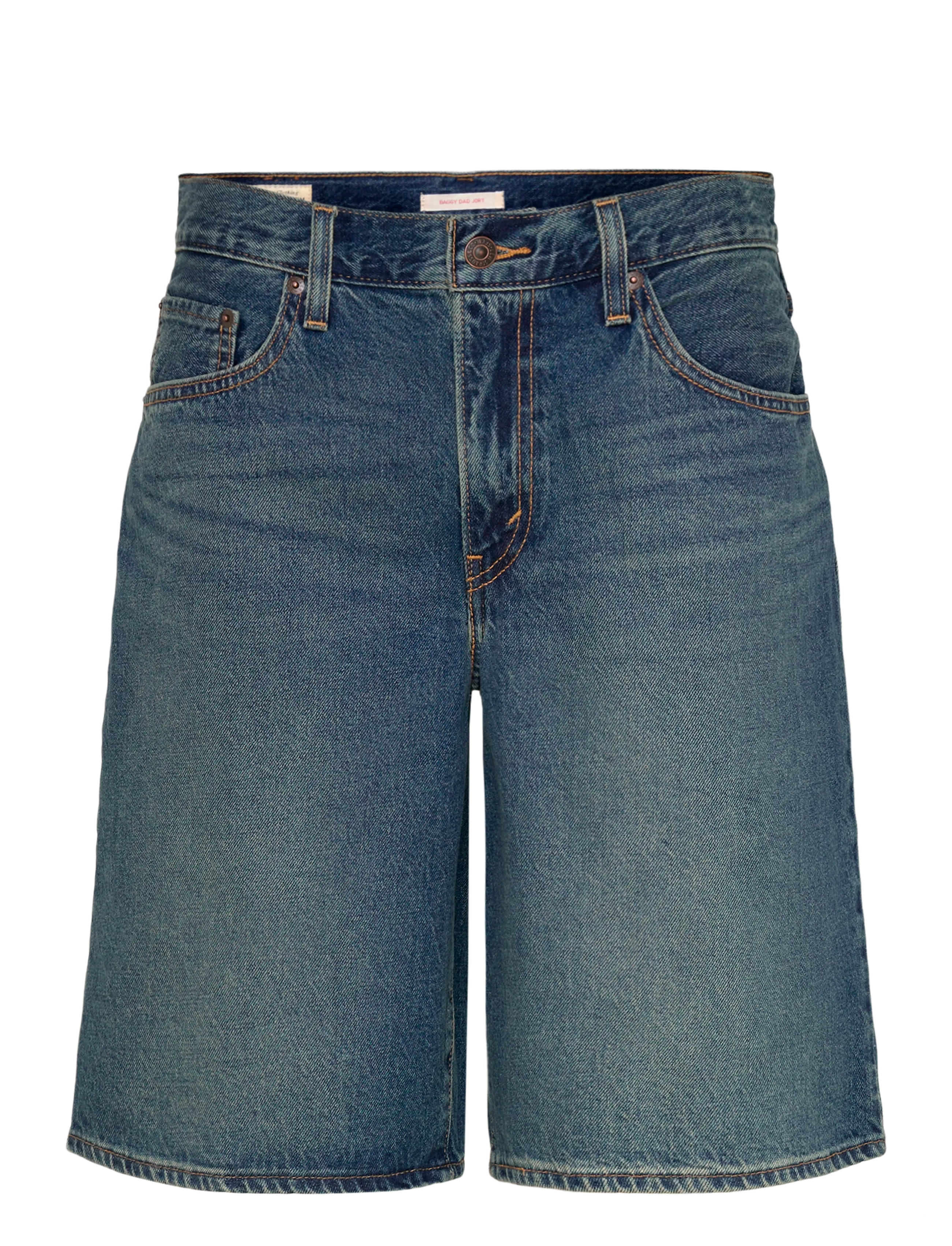 LEVI'S Baggy Dad Jort Hinged Heart Jo Blau - 26 - Damen