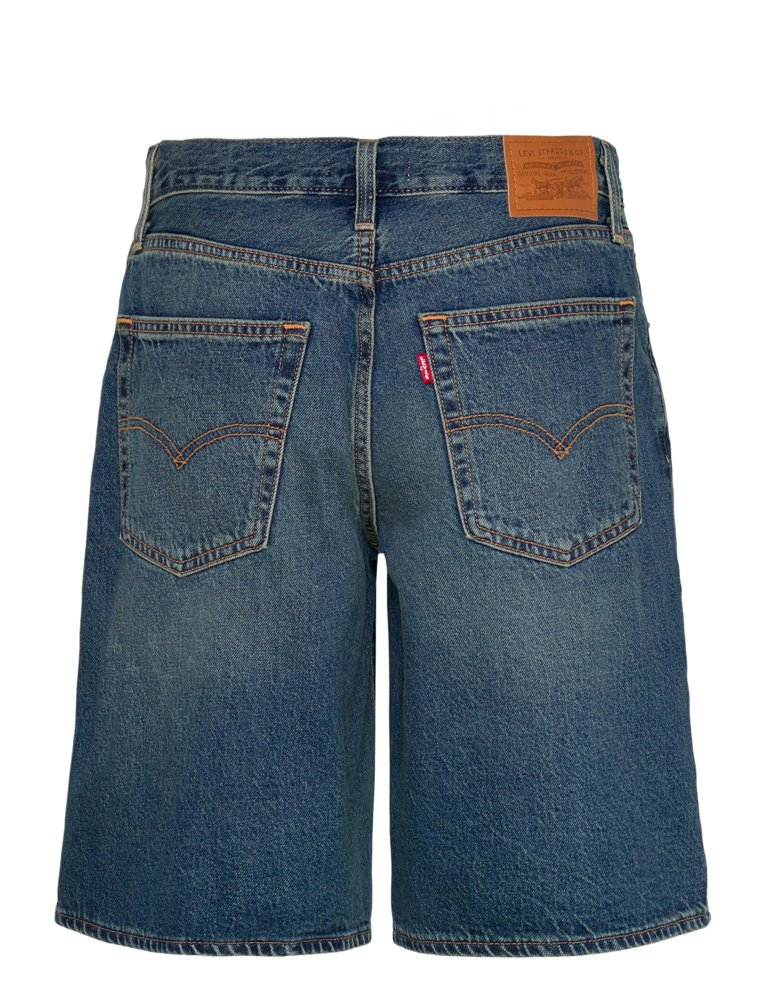 Levi's® - BAGGY DAD JORT HINGED HEART JO - gallastuttbuxur - dark indigo - worn in - 2
