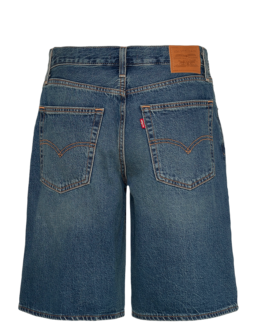 Levi's® - BAGGY DAD JORT HINGED HEART JO - korte jeansbroeken - dark indigo - worn in - 2