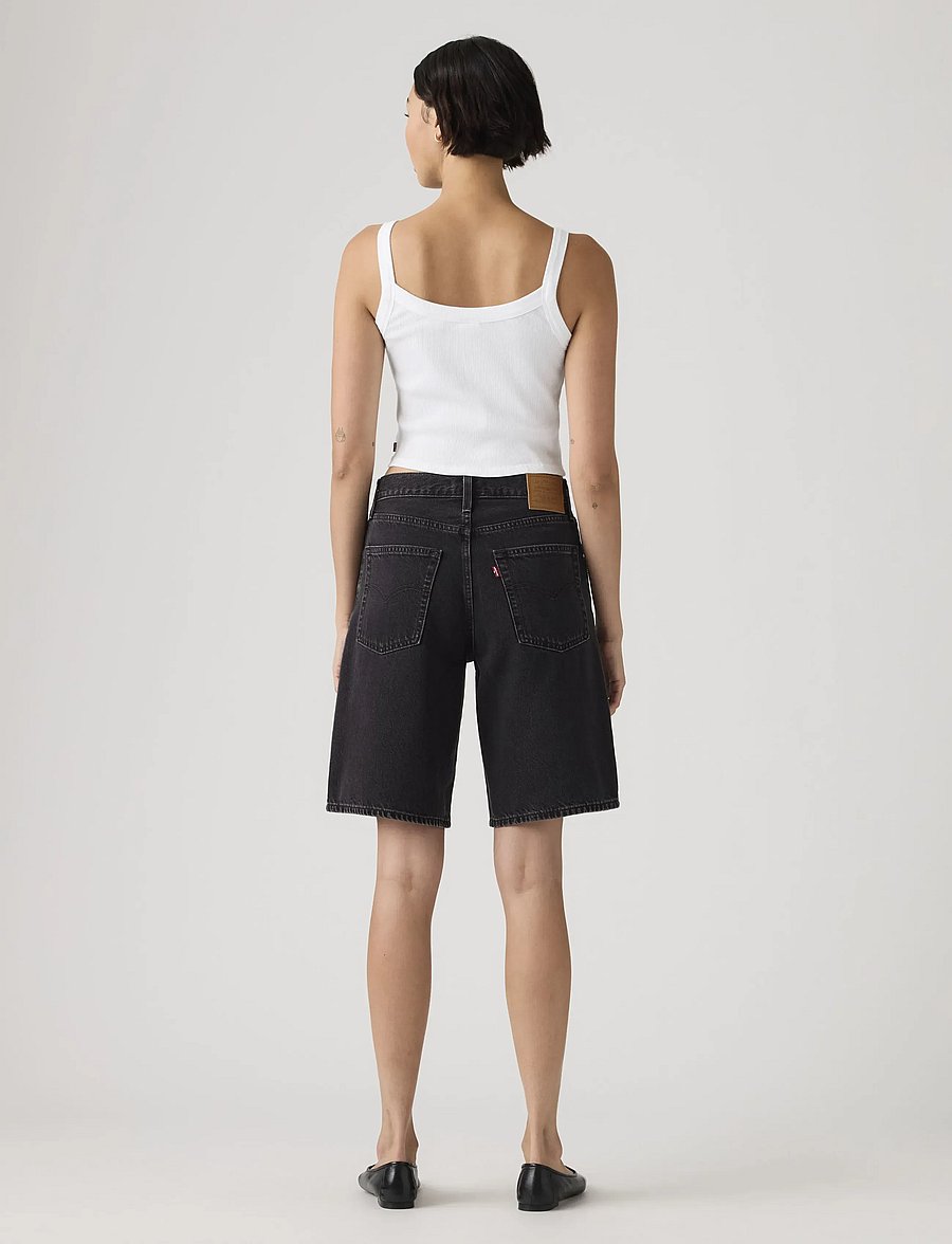Levi's® - BAGGY DAD JORT OPEN MIND FP - jorts - blacks - 4