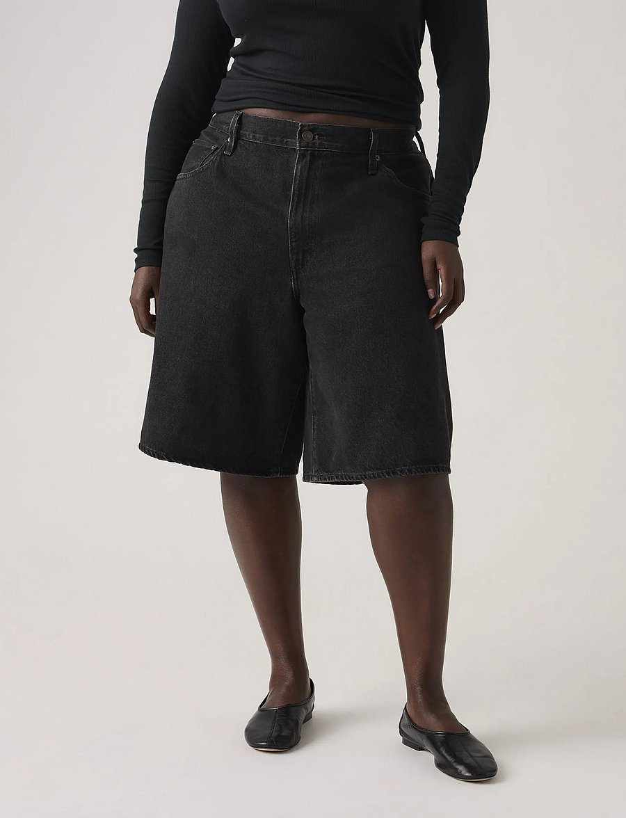Levi's® - BAGGY DAD JORT OPEN MIND FP - jorts - blacks - 5
