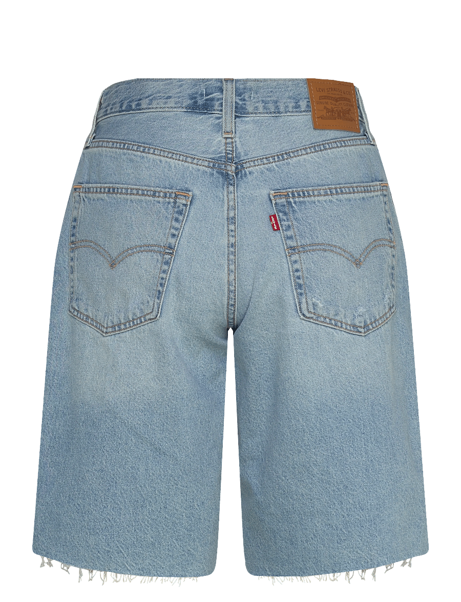 Levi's® - BAGGY DAD JORT BEEN THERE JORT - short en jeans - light indigo - worn in - 1