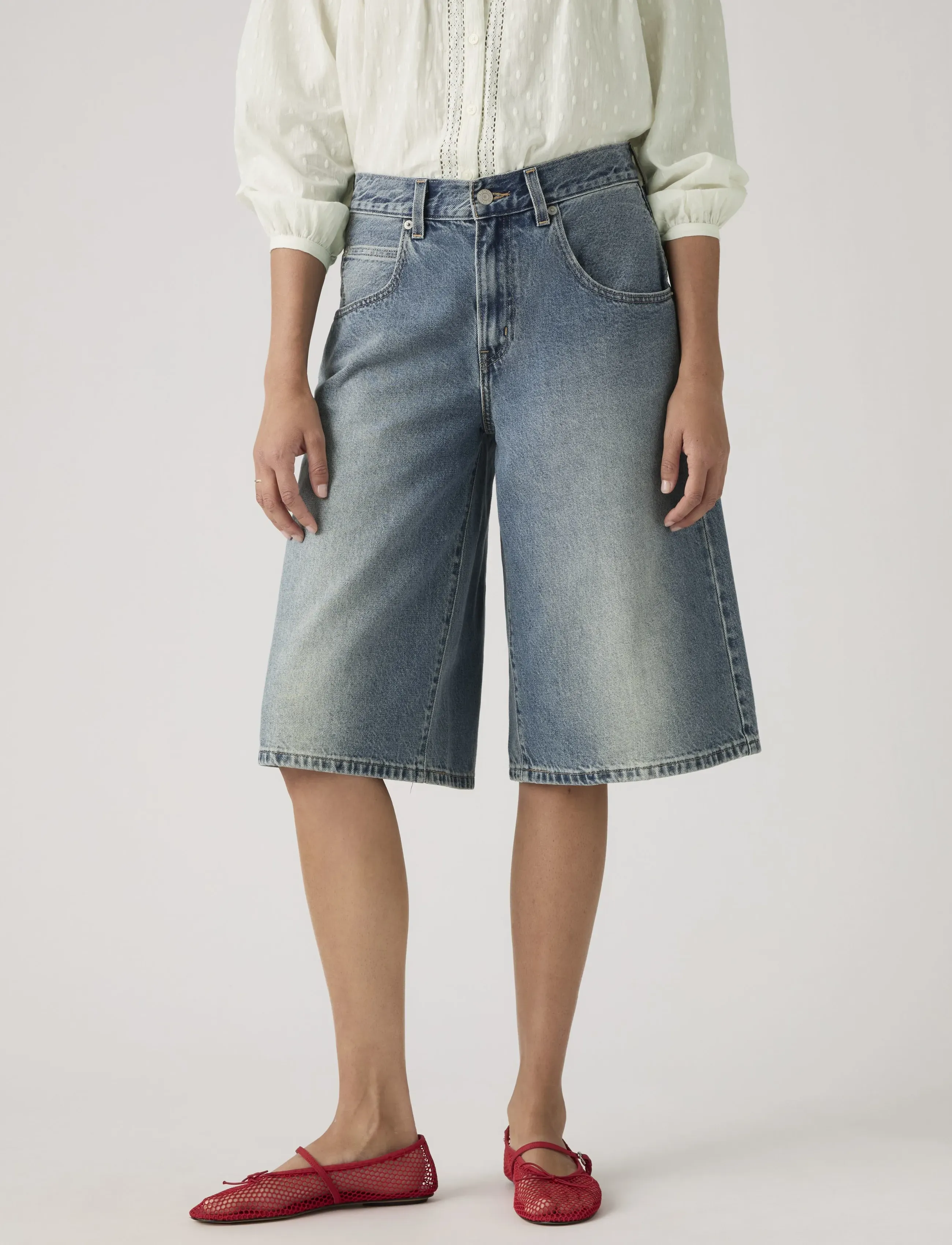 LEVIS ® Jeans 'Baggy Dad Jorts' dam – bild 5