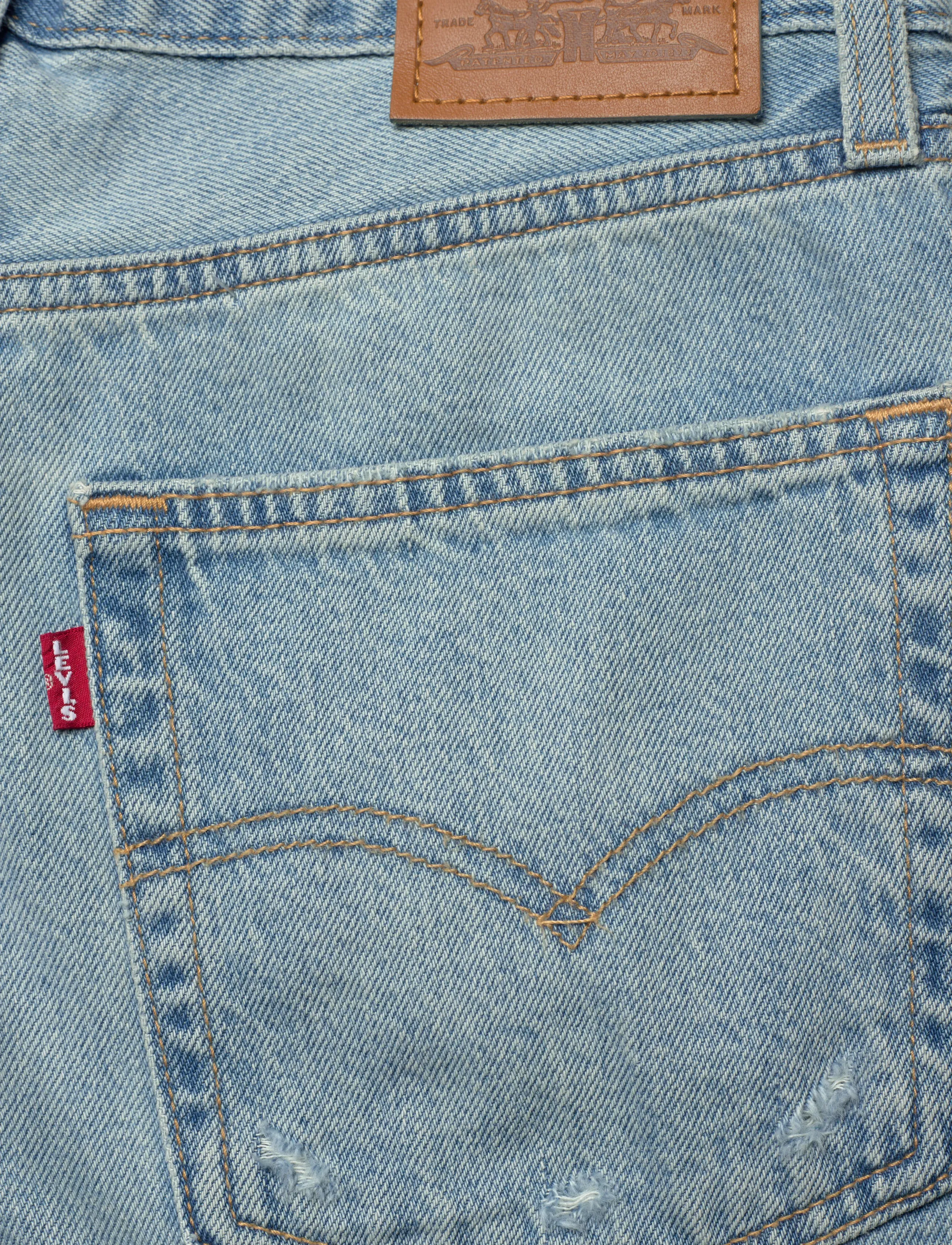 Levi's® - BAGGY DAD JORT BEEN THERE JORT - short en jeans - light indigo - worn in - 5