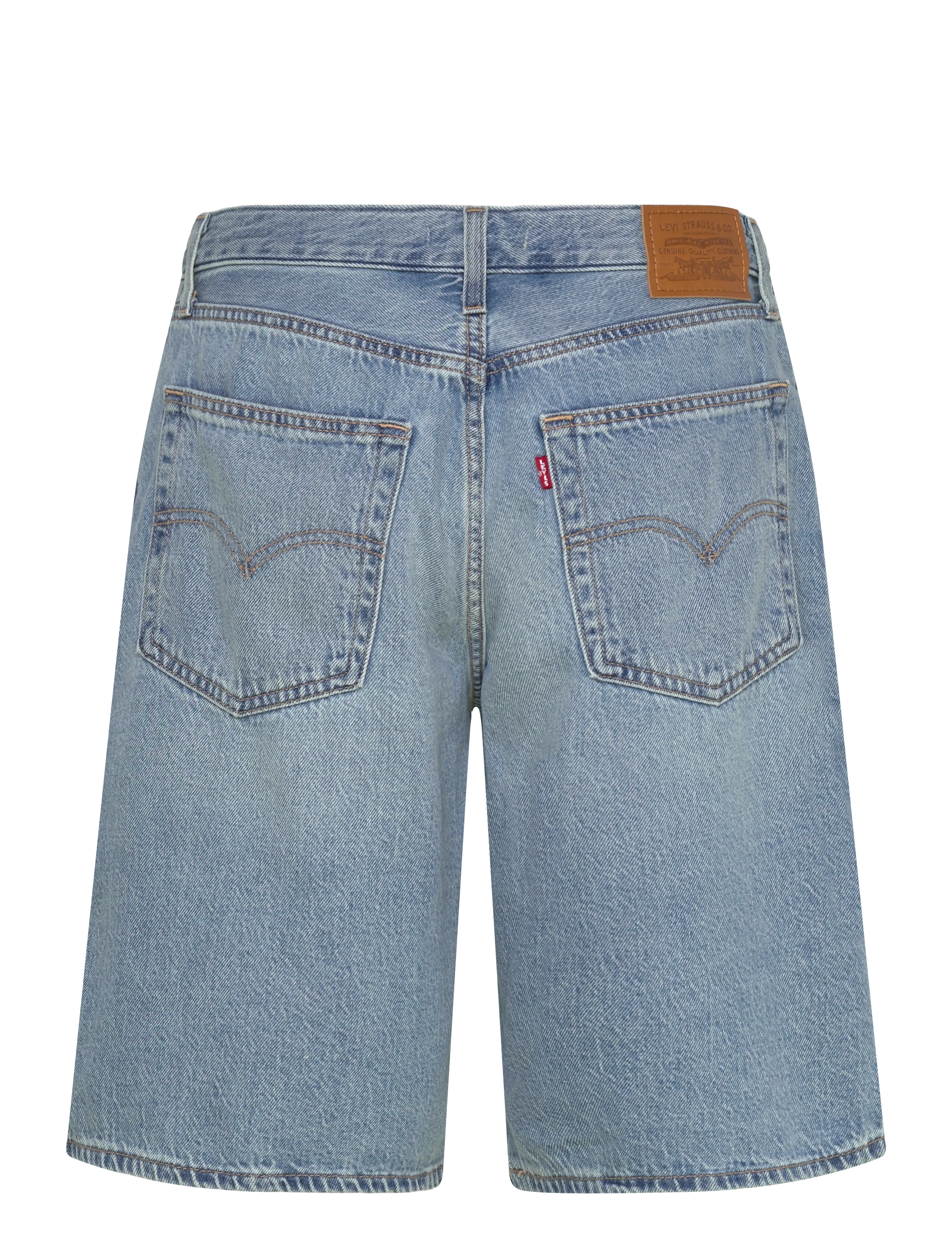 Levi's® - BAGGY DAD JORT WE DID IT SHORT - jorts - med indigo - worn in - 2