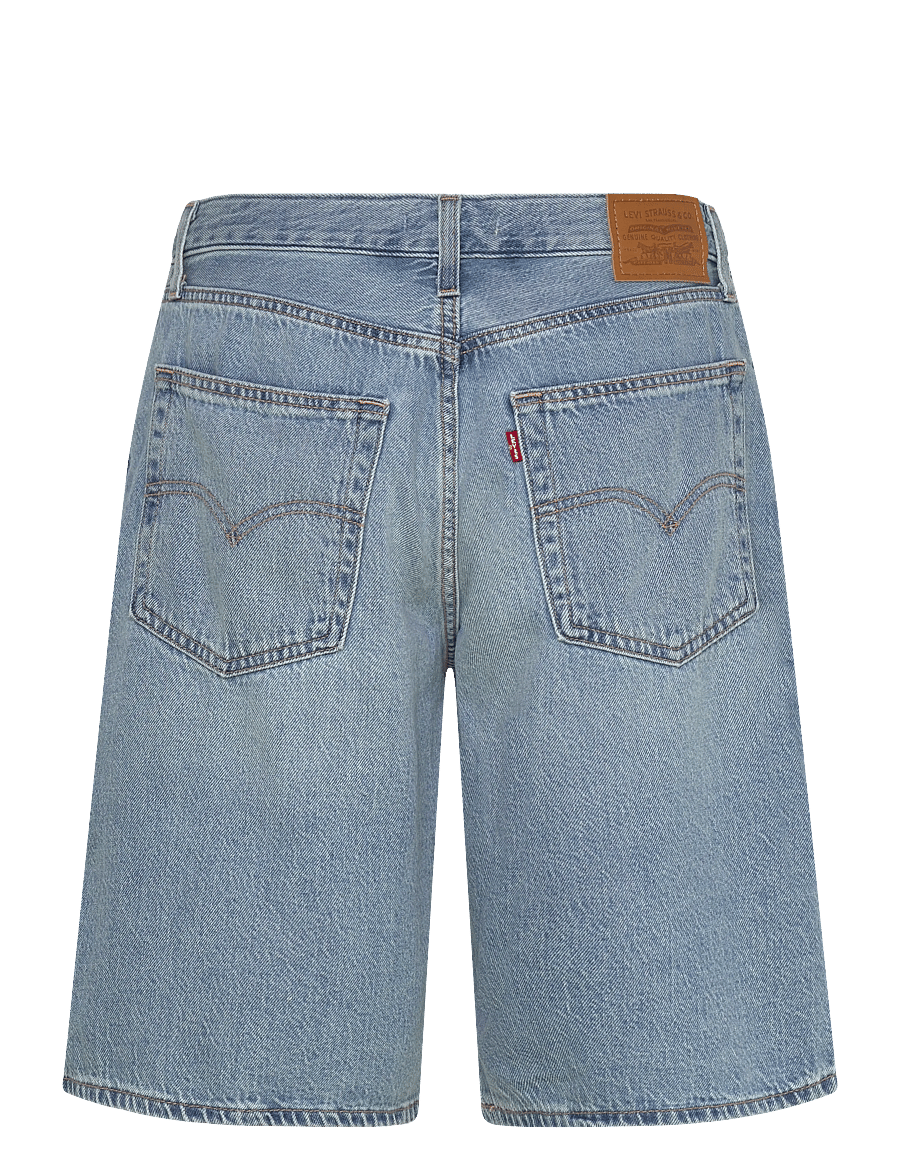 Levi's® - BAGGY DAD JORT WE DID IT SHORT - jorts - med indigo - worn in - 2