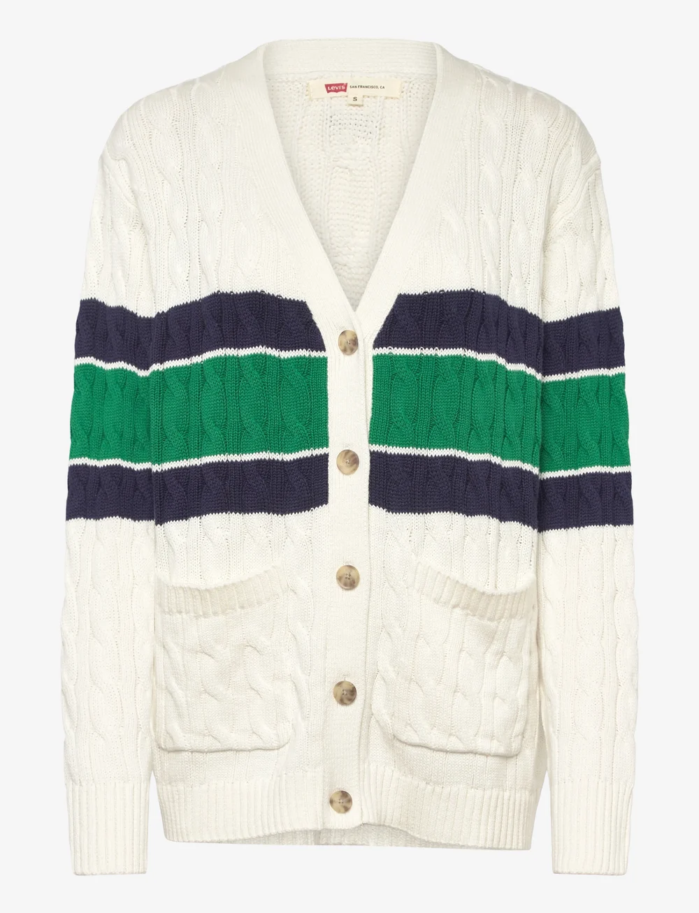 Levi's® - BOYFRIEND POCKET CARDI REGIMEN - gilets - multi-color - 1